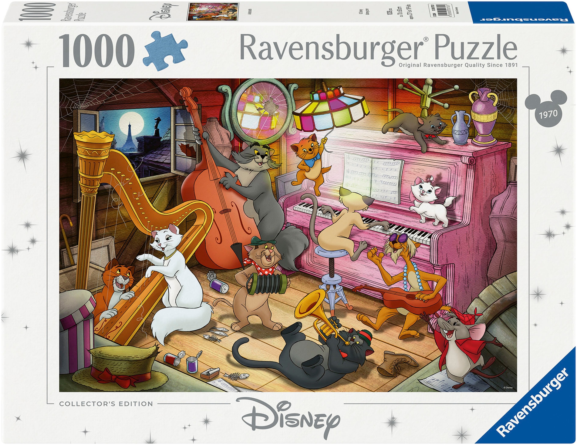 Ravensburger Puzzle »Collector's Edition - Disney Classics, Aristocats«, Made in Germany; FSC® - schützt Wald - weltweit