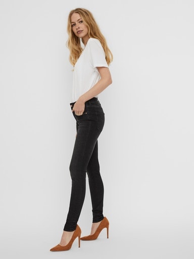 Vero Moda Skinny-fit-Jeans »VMLUX MR SLIM JEANS«