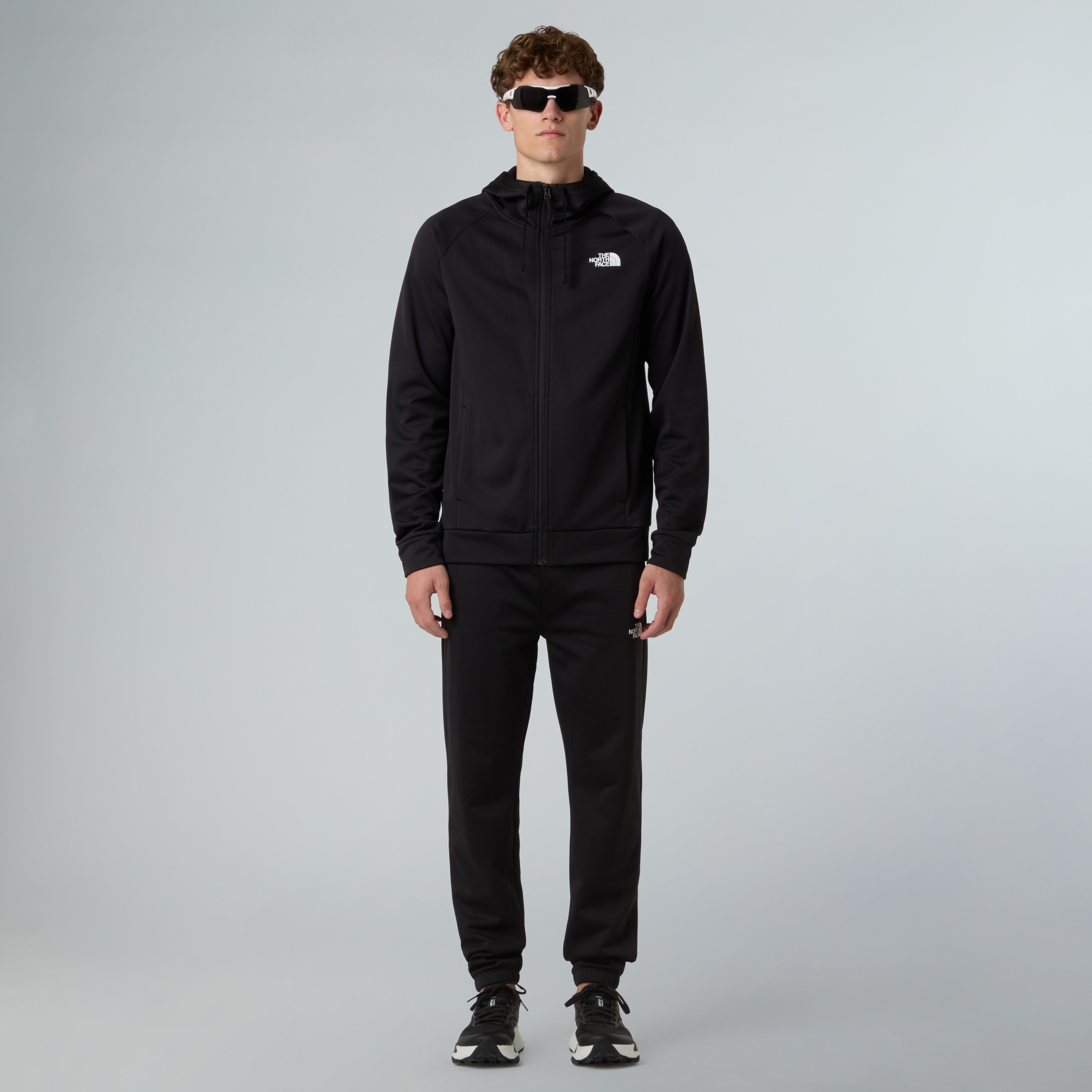 The North Face Fleecejacke »M REAXION 2.0 HOODED FULL ZIP JACKET«, (1 St.)