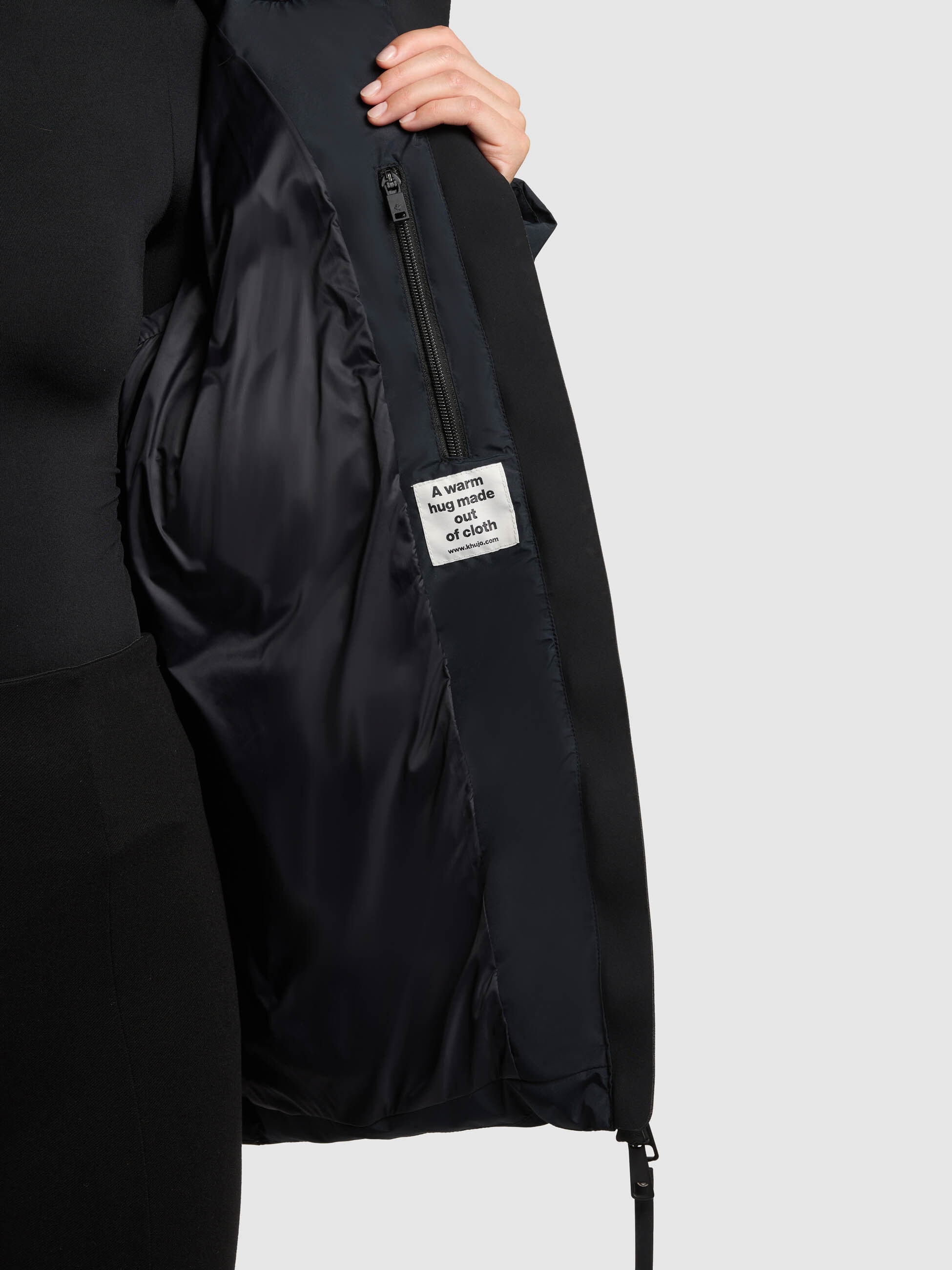khujo Steppjacke »ELLIS2«, mit Kapuze