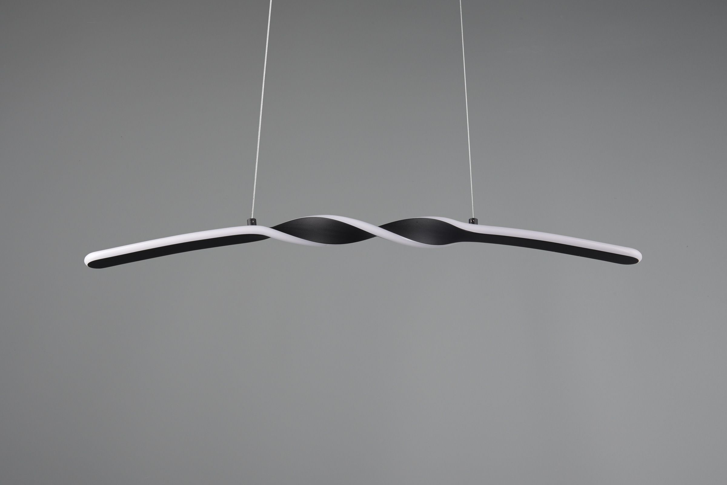 REALITY Leuchten LED Pendelleuchte »GINKO, Hängeleuchte LED 18W 1980 Lumen 3000K warmweiß«, 1 flammig, Leuchtmittel LED-Board | LED fest integriert, Hängelampe Esszimmer, höhenverstellbar bis max 150cm, Breite 79 cm