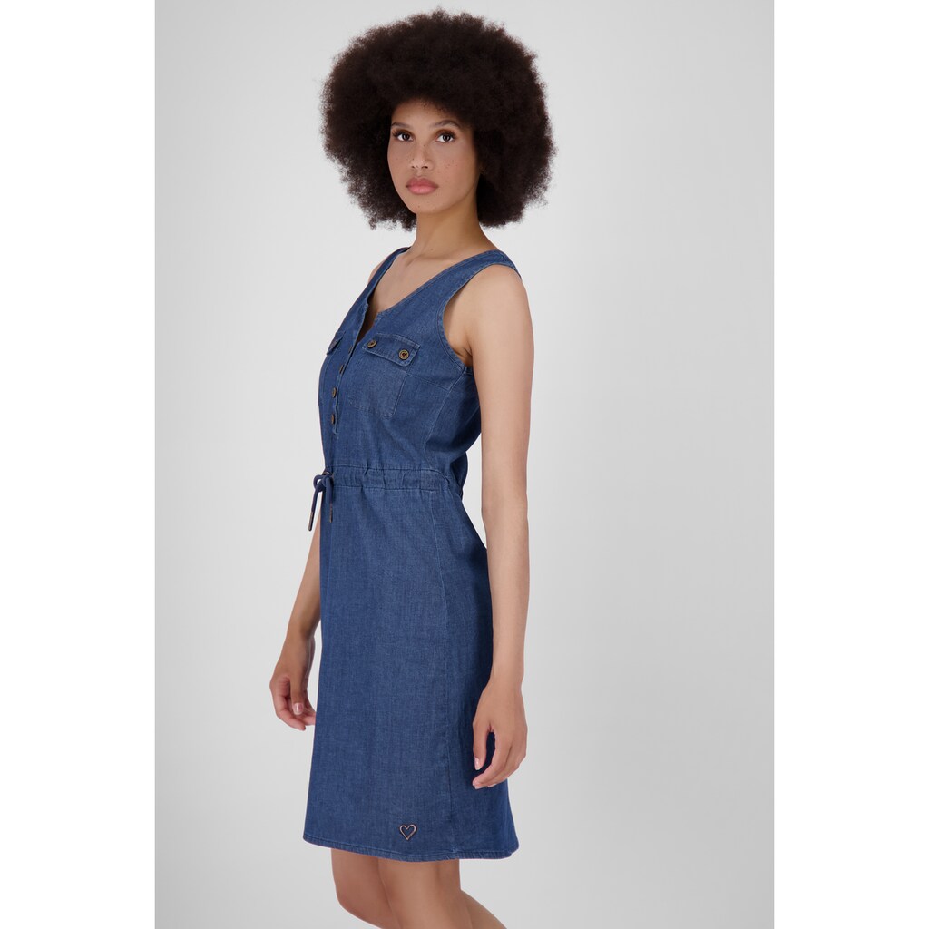 Alife & Kickin Sommerkleid »DorisAK DNM Dress Damen Sommerkleid, Jeanskleid, Kleid«