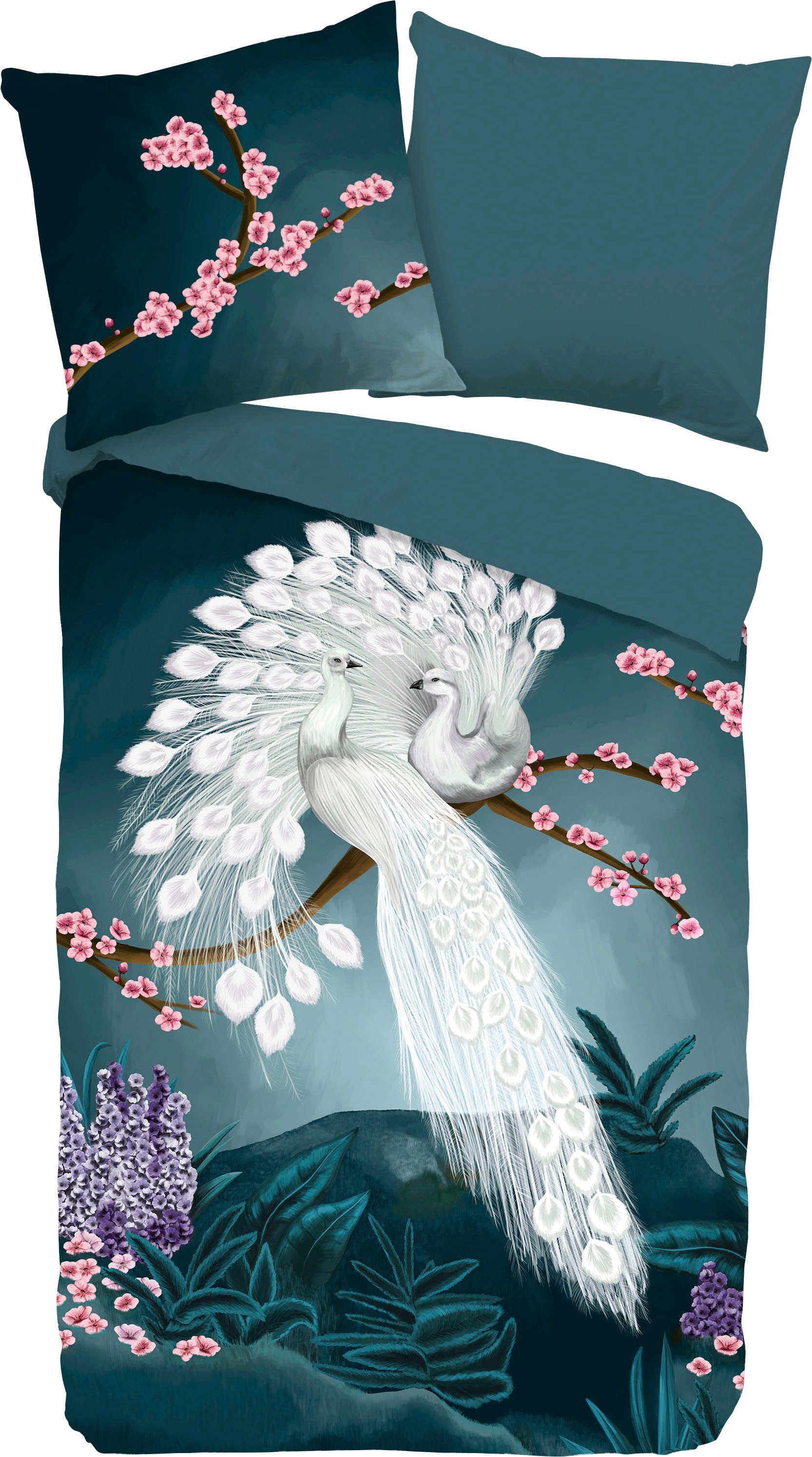 good morning Wendebettwäsche "Genesis" 2 Stk. 100% Baumwolle, 155x220, 2 Te günstig online kaufen