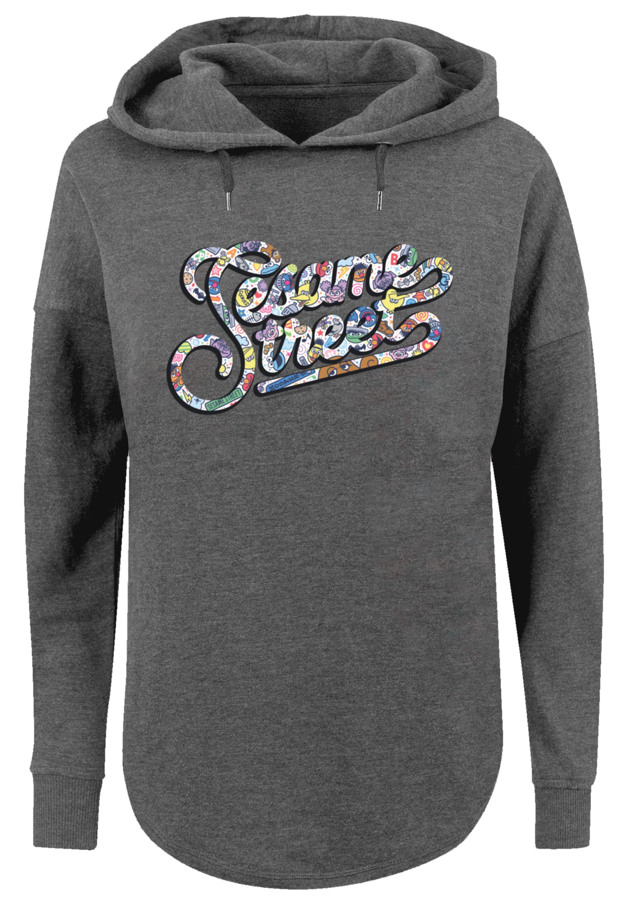 F4NT4STIC Kapuzenpullover "Sesamstraße Coloured lettering", Premium Qualitä günstig online kaufen