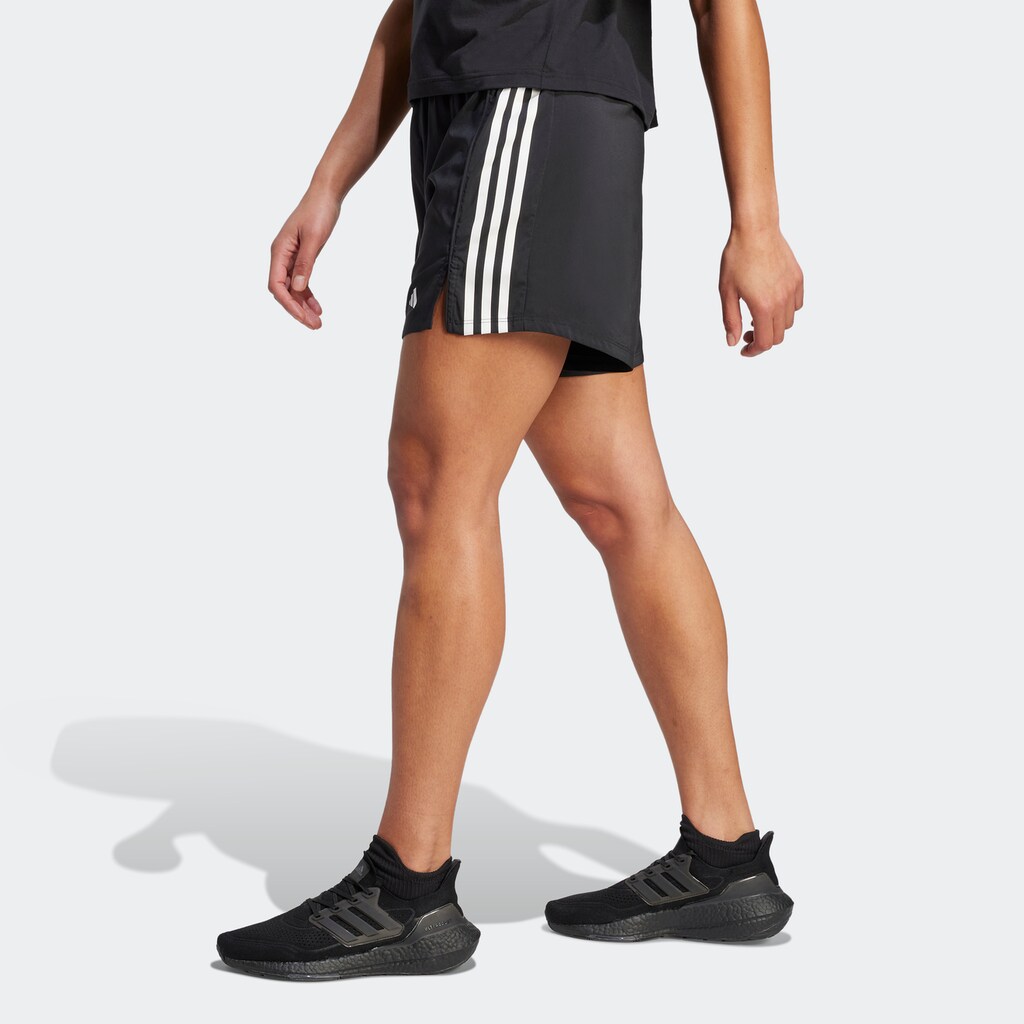 adidas Performance Shorts »AEROREADY HYPERGLAM 5-INCH WOVEN«, (1 tlg.)