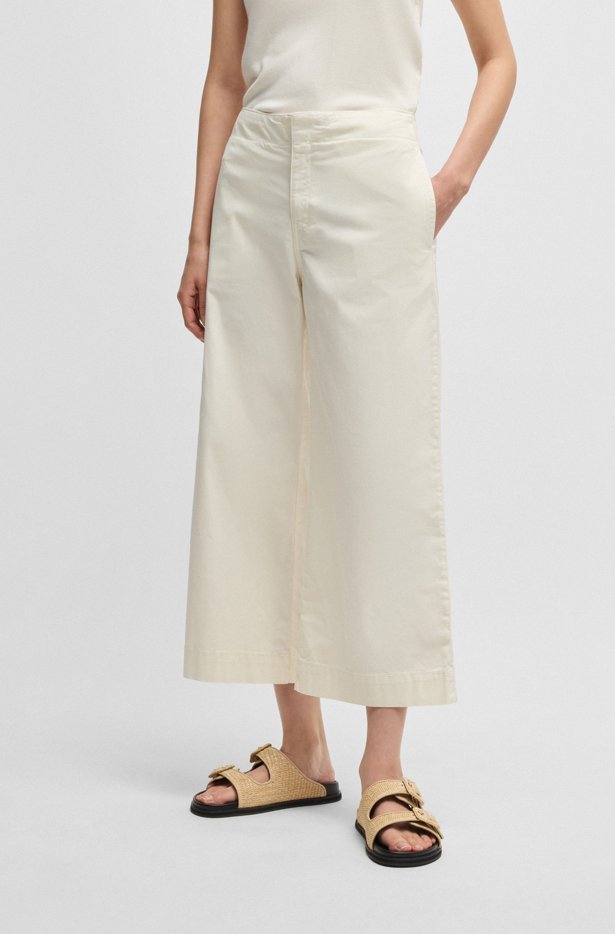 BOSS ORANGE Culotte "C Tahiana-D", in weiter Beinform günstig online kaufen