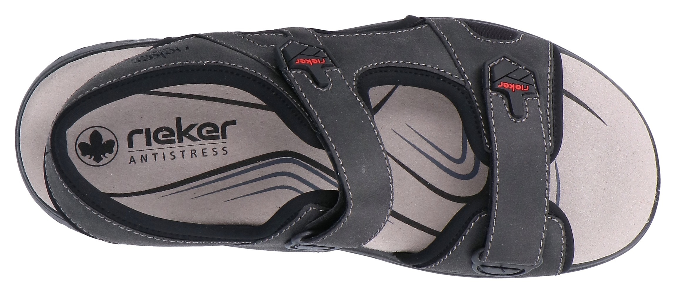 Rieker Sandale  Sommerschuh, Klettschuh, Outdoorsandale mit Klettriemchen