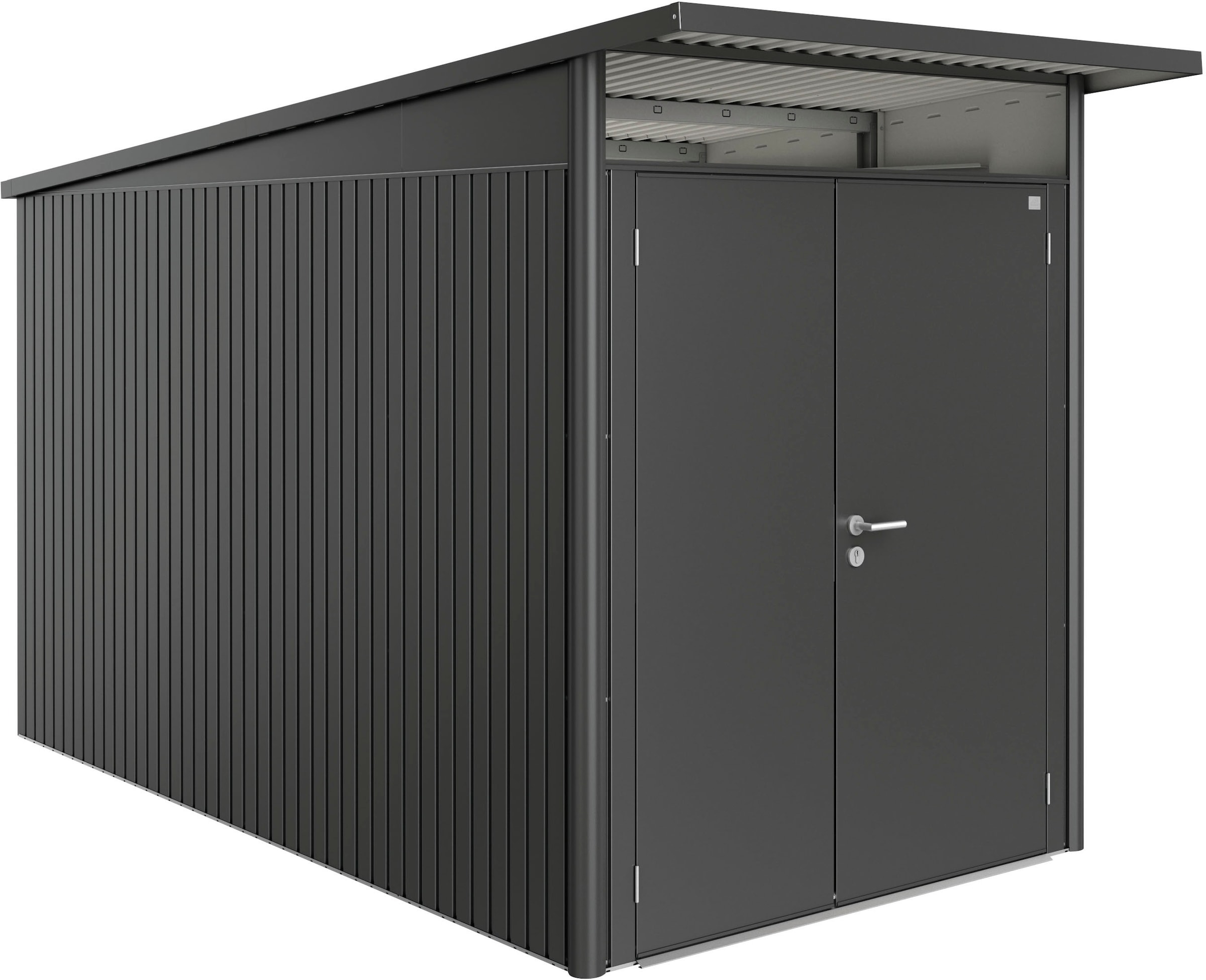 Biohort Gerätehaus »AvantGarde, Gr. A4« verschiedene Farben, mit Doppeltür schmal