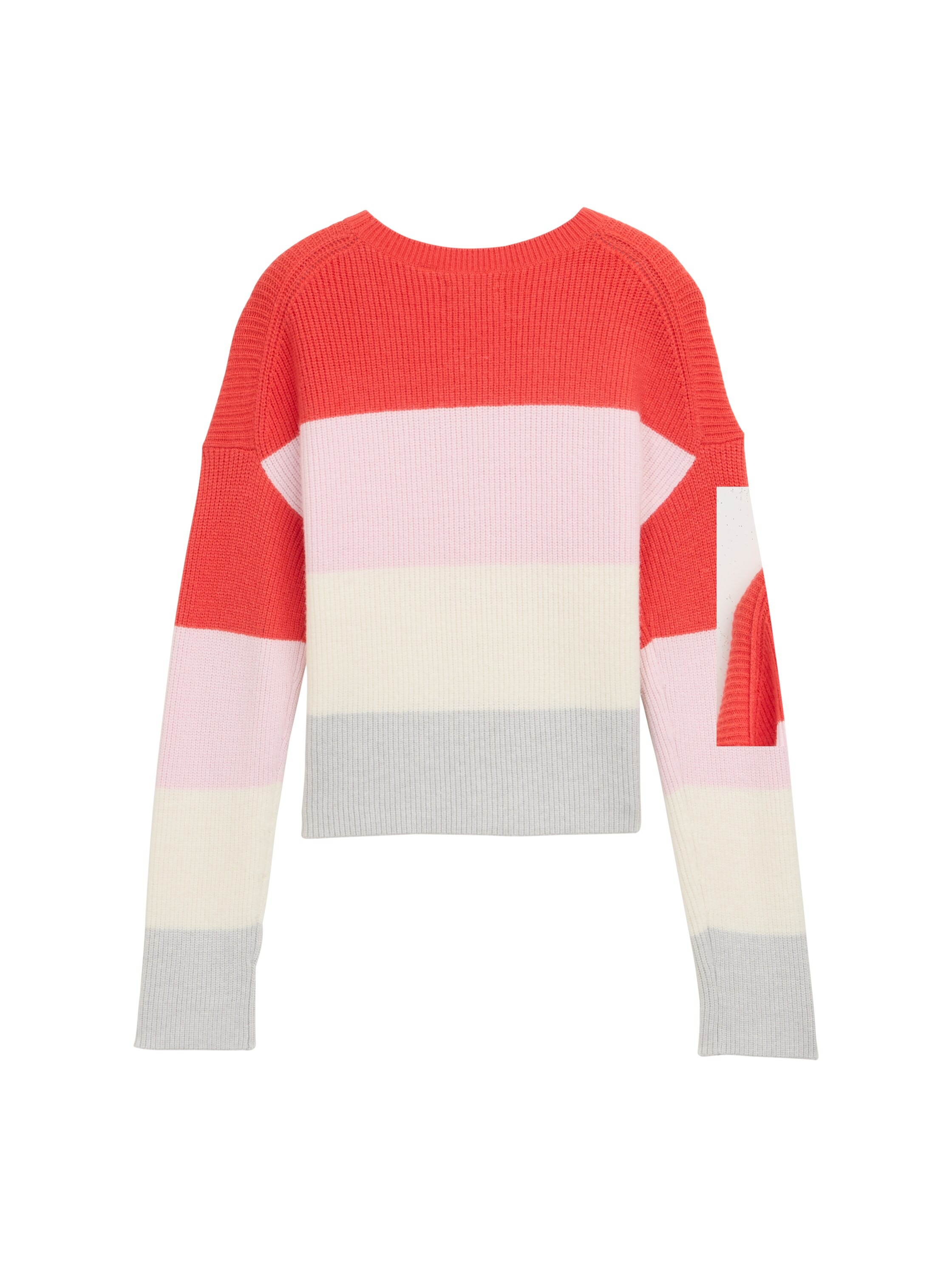 TOM TAILOR Strickpullover, mit Colour Blocking
