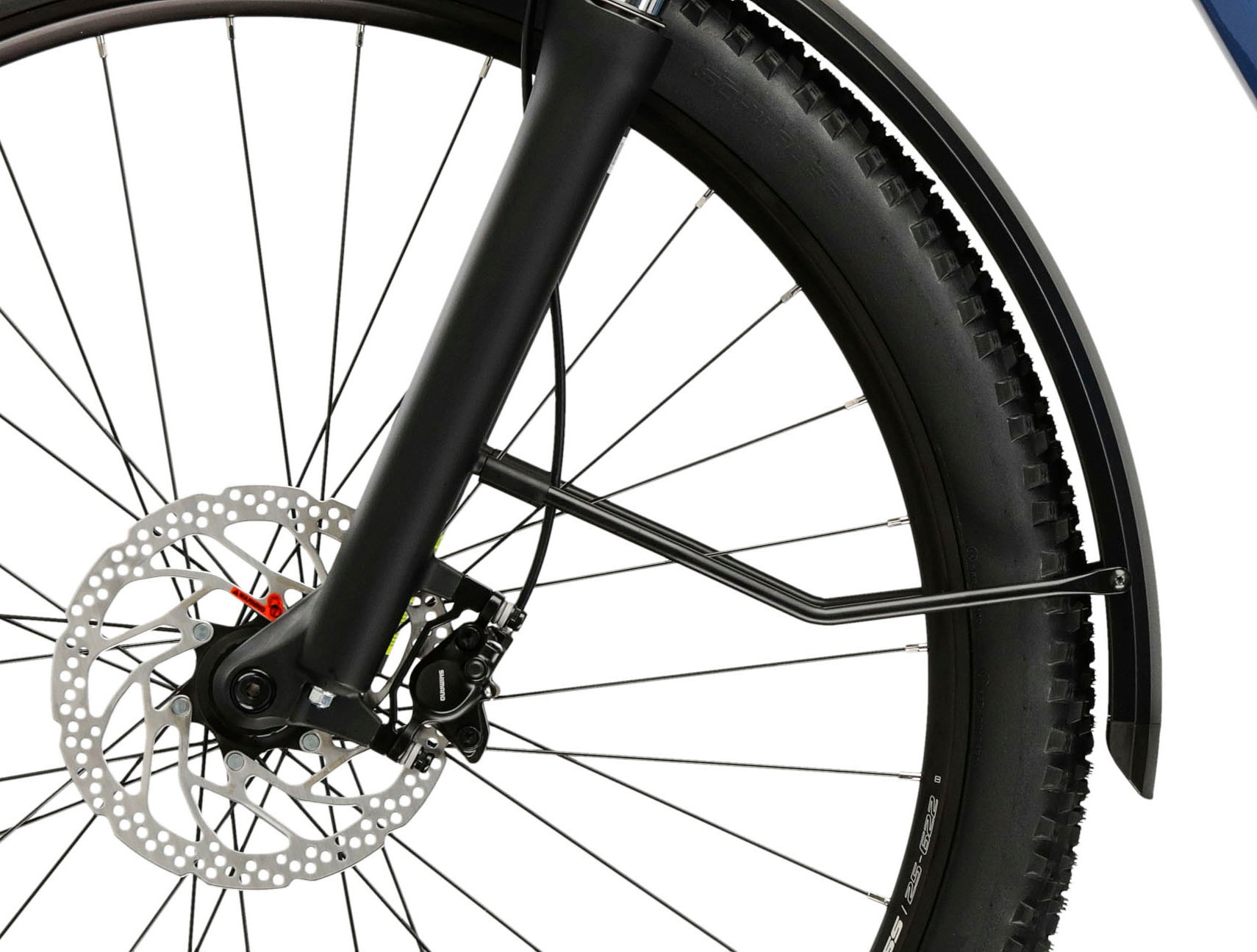 Kross »Influx Hybrid SUV 2.0 16,7Ah / BOSCH 600 Wh 29" blau 9 Gänge 2026« 9 Gang Shimano CUES U4000 Schaltwerk Kettenschaltung Mittelmotor 250 W BOSCH PERFORMANCE LINE PX Mittelmotor