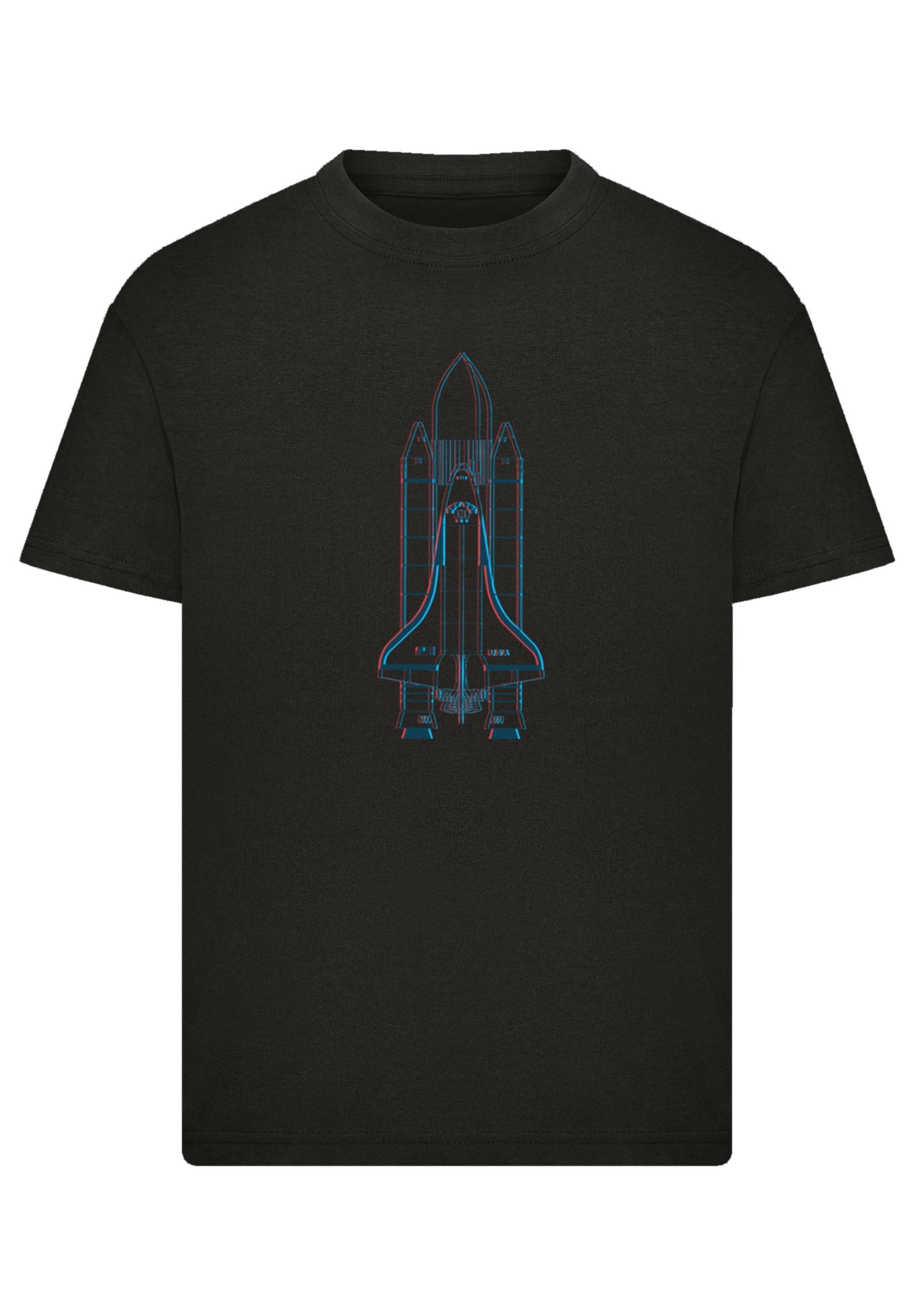 F4NT4STIC T-Shirt »NASA Space Shuttle Enterprise Two Tone«, Premium Qualität