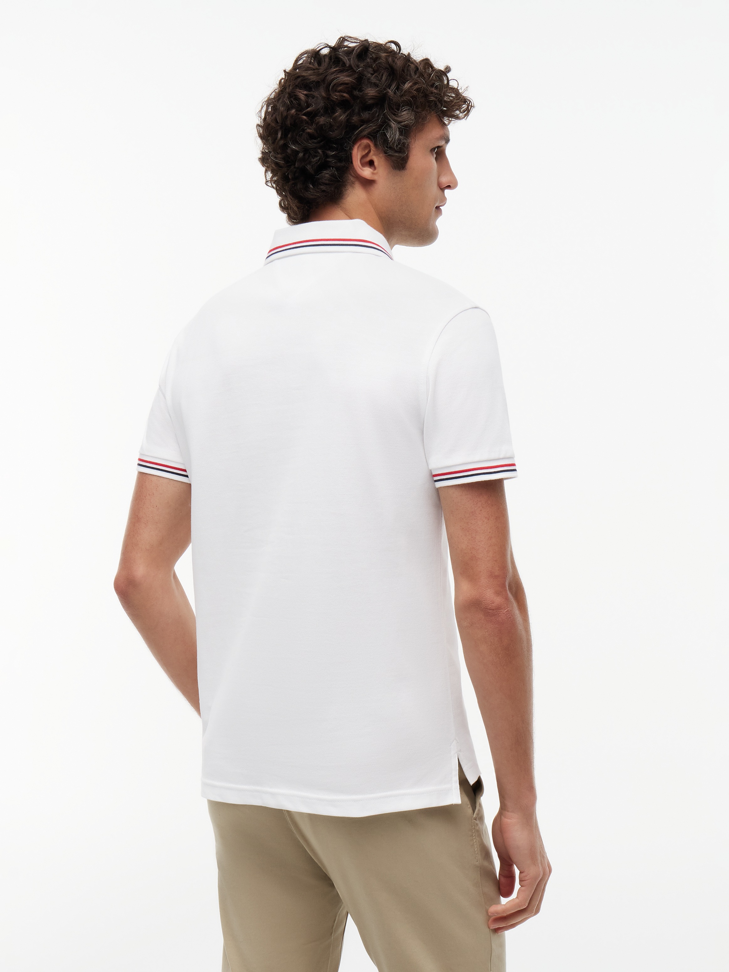 Tommy Hilfiger Poloshirt »TIPPED SLIM FIT POLO« mit Kontrast-Details