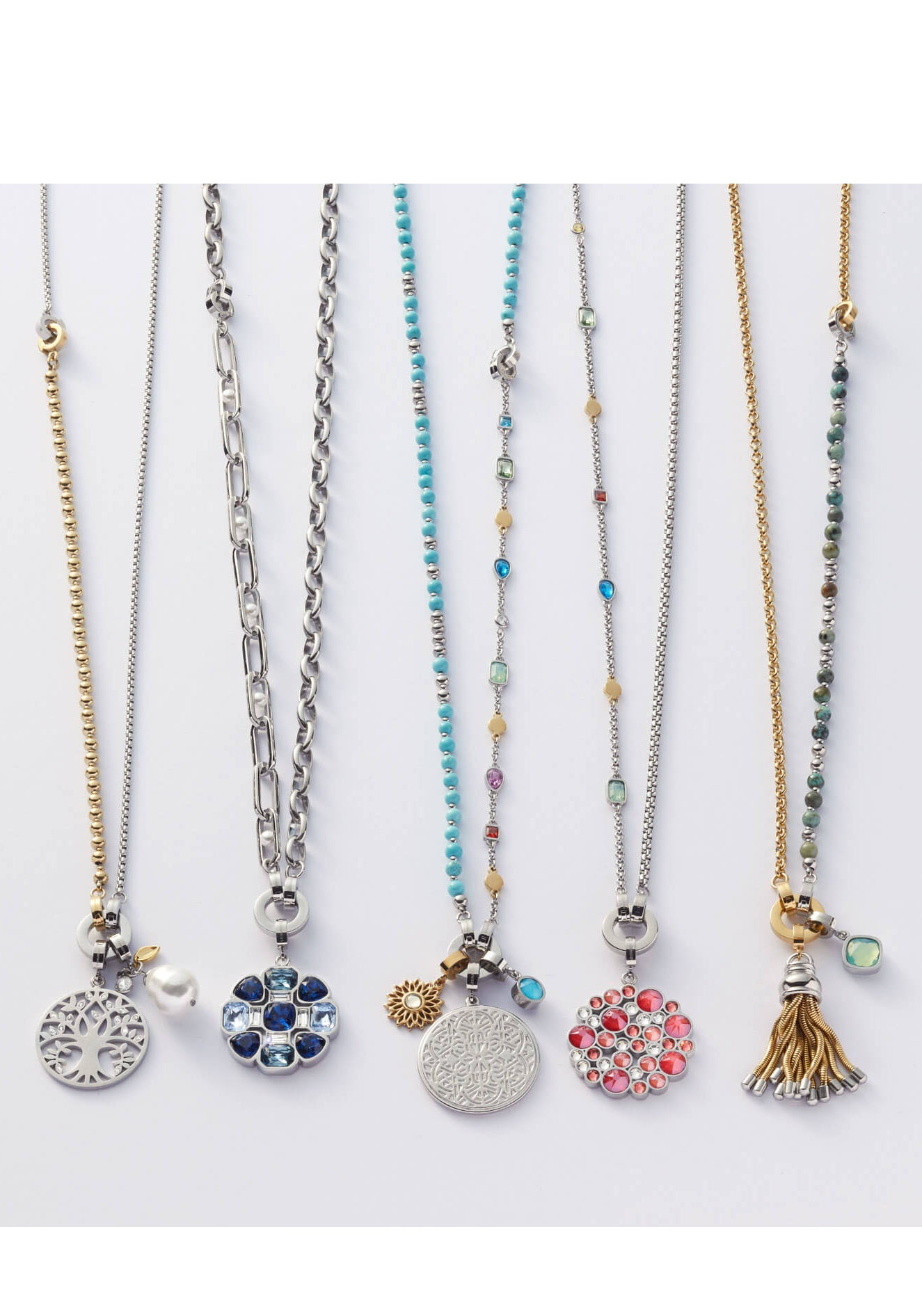 LEONARDO Paola Clip&Mix Charm Necklace Gold 70cm 2