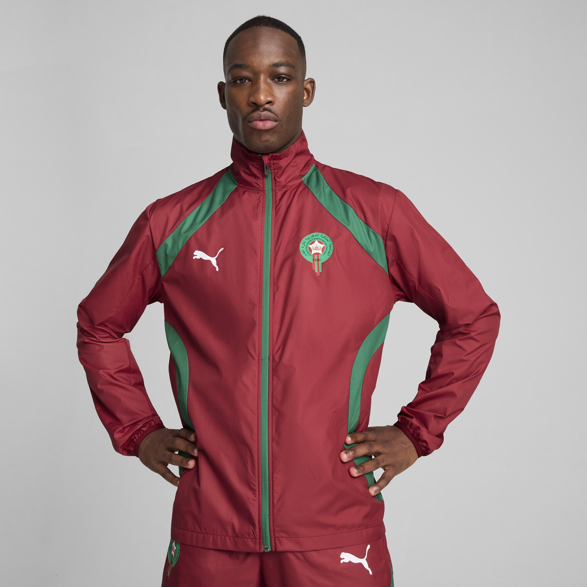 PUMA Trainingsjacke »Marokko Gewebte Aufwärmjacke Herren«