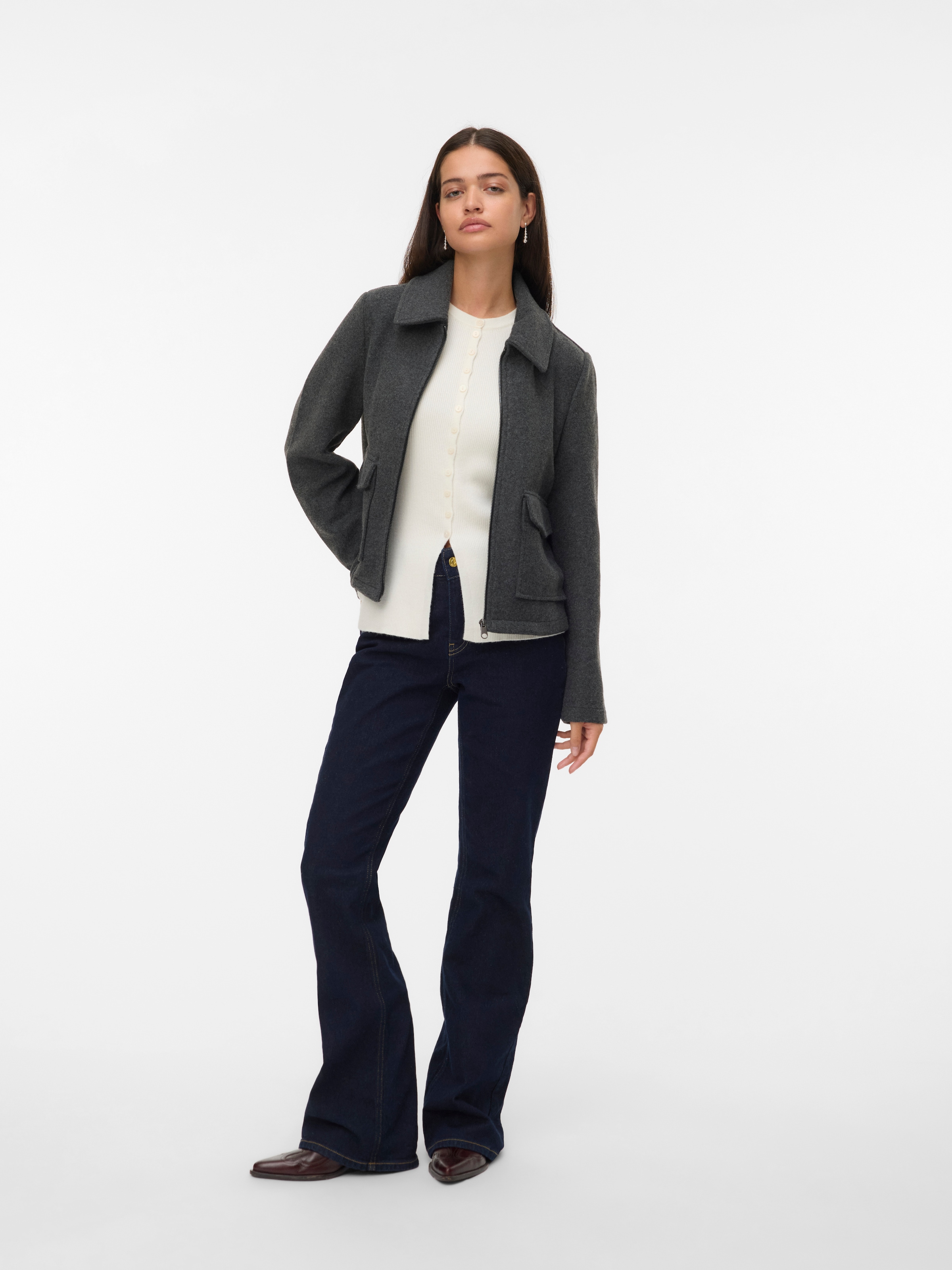 Vero Moda Kurzjacke »VMSAFIR SHORT JACKET GA NOOS«