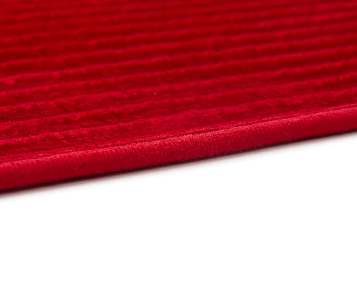 Gözze Badematte »Berlin« Höhe 7 mm rutschhemmend beschichtet fußbodenheizungsgeeignet Badteppich, Uni Farben, Cord Optik, waschbar