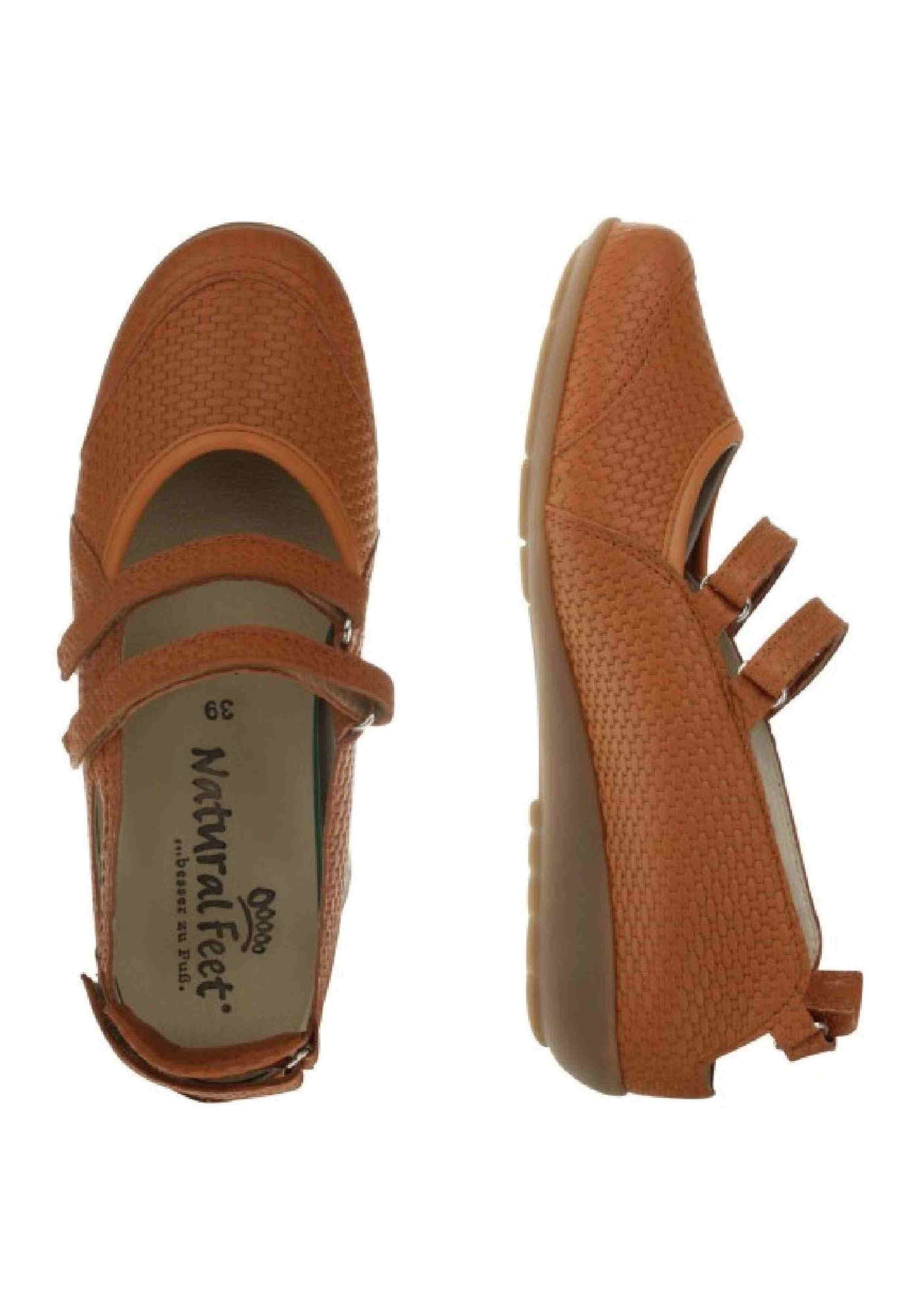 Natural Feet Ballerina »Josi«, mit stoßhemmender Laufsohle