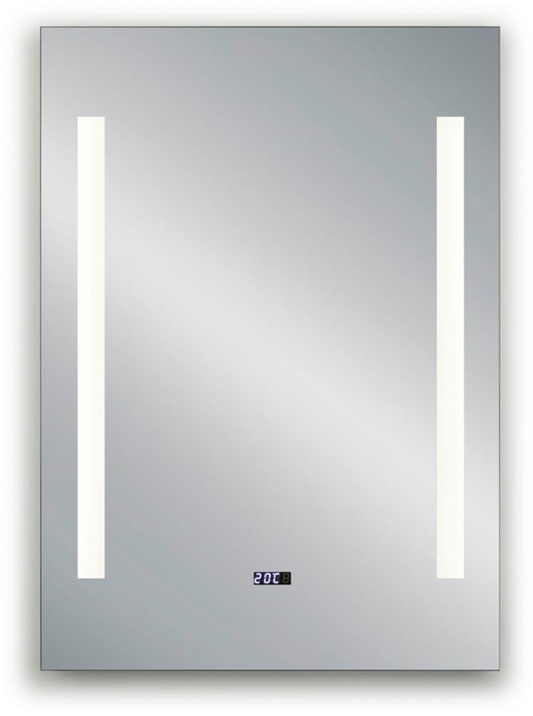 MIRRORS AND MORE LED-Lichtspiegel "Ilonka" LED-Beleuchtung, integrierte Zei günstig online kaufen