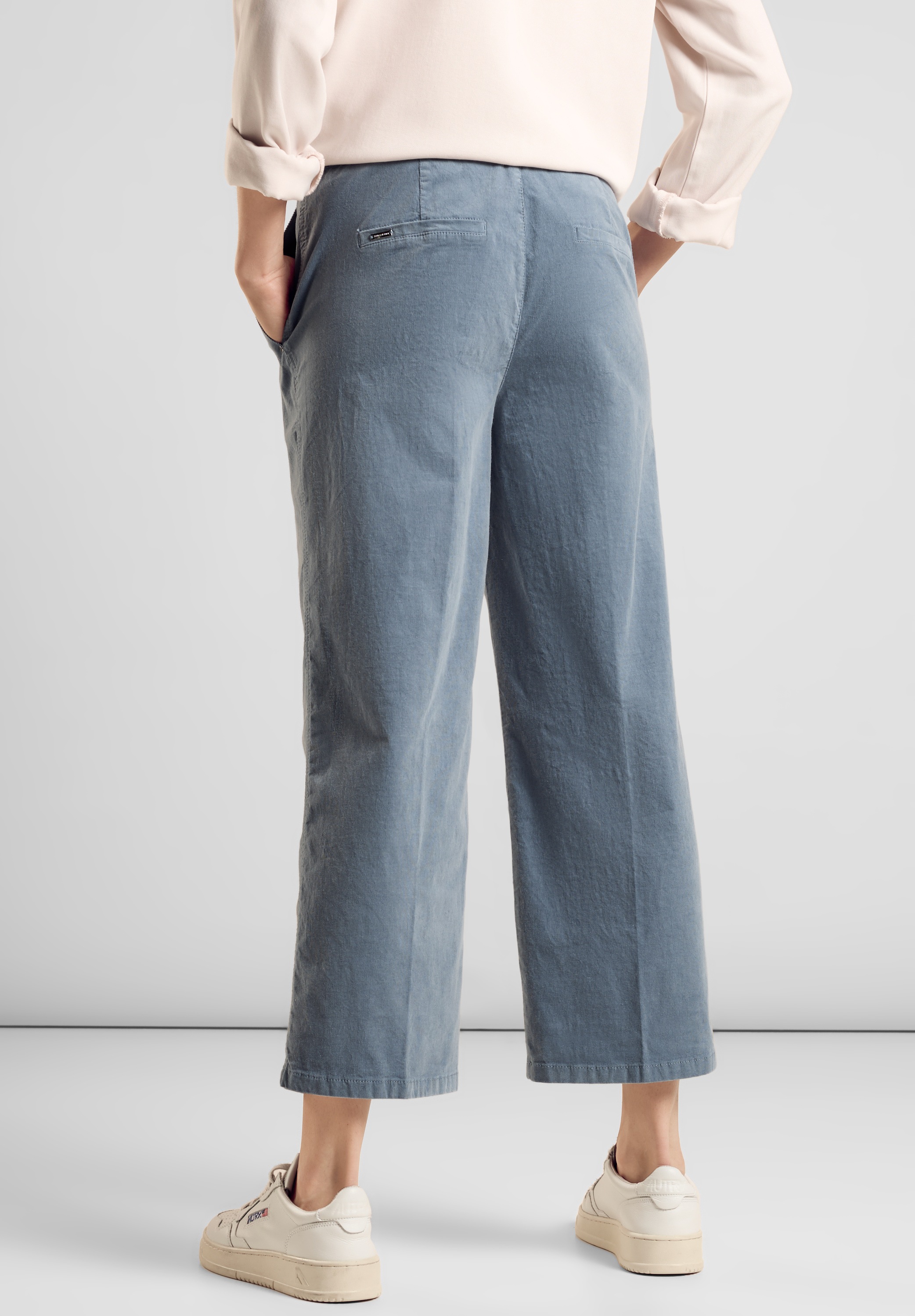 STREET ONE Cordhose aus Baumwolle mit Stretchanteil günstig online kaufen