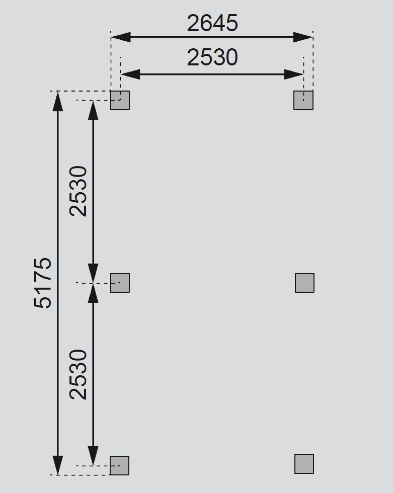 Karibu Pavillon »Bergen 2«, (Set), BxTxH: 338x592x290 cm, mit grünen Dachschindeln