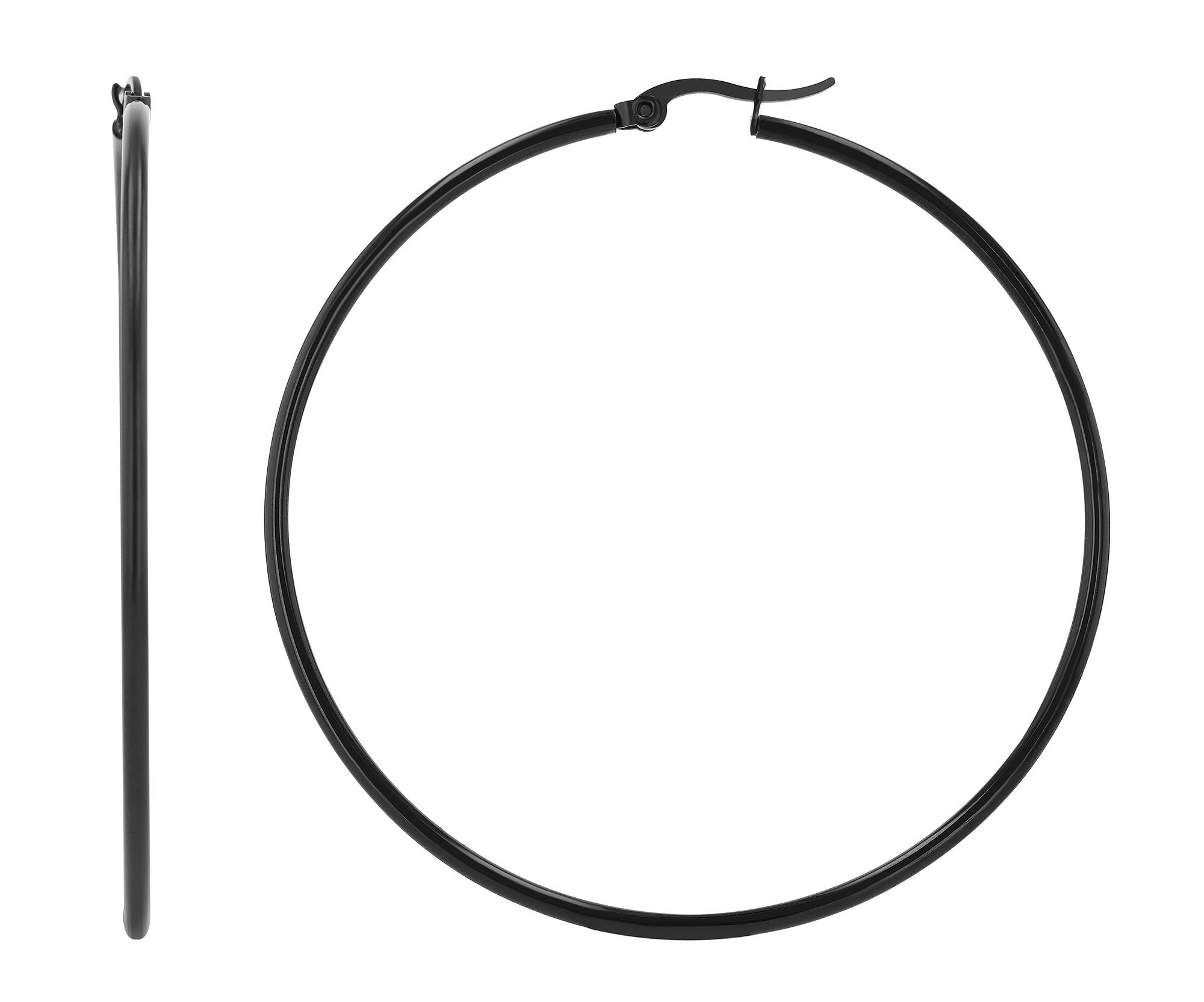 Adelia´s Paar Creolen »Damen Ohrringe – Creole aus Edelstahl« Eine schöne Geschenkidee für jeden Anlass