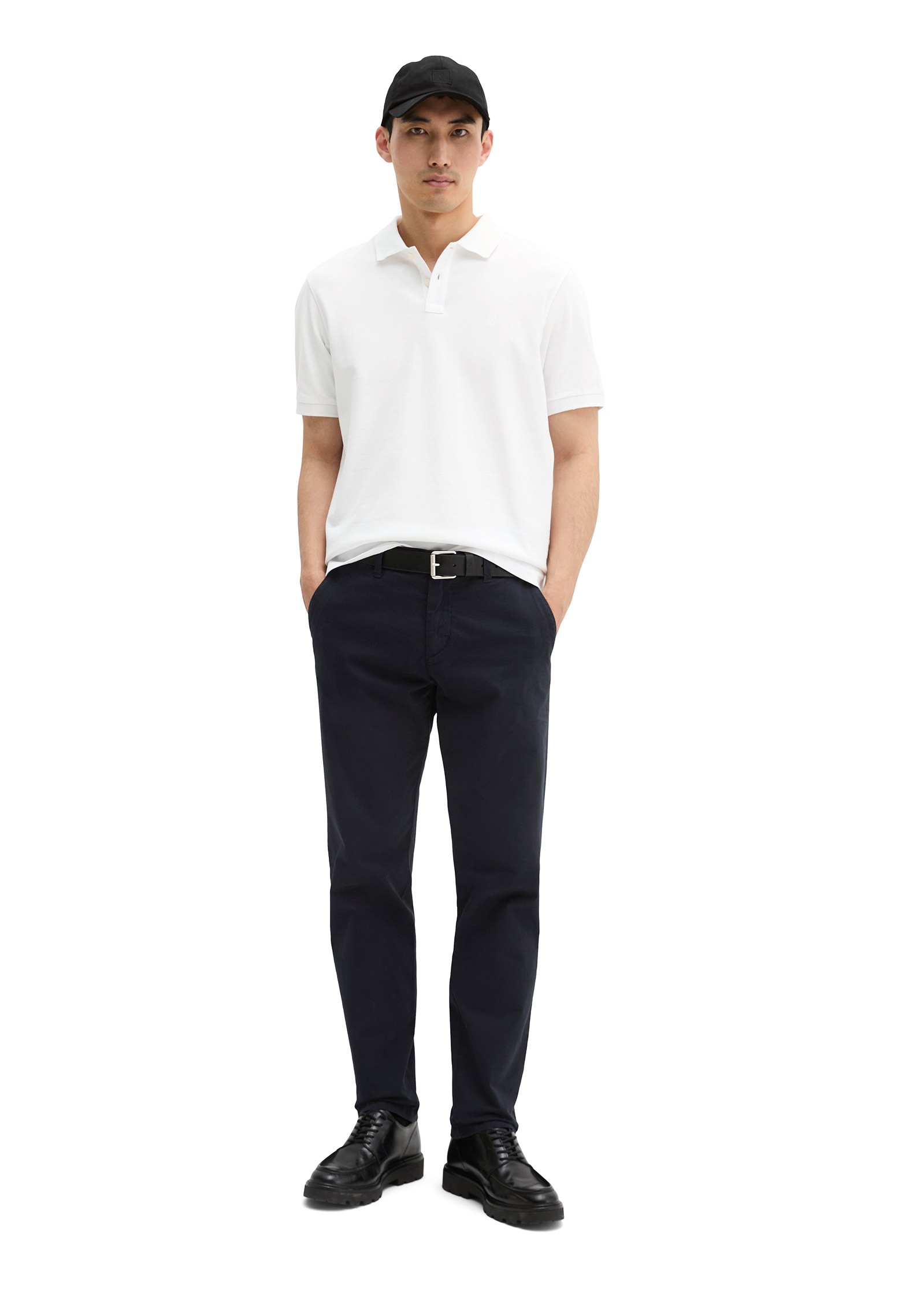 Marc O'Polo Polo Shirt Men White XS 8