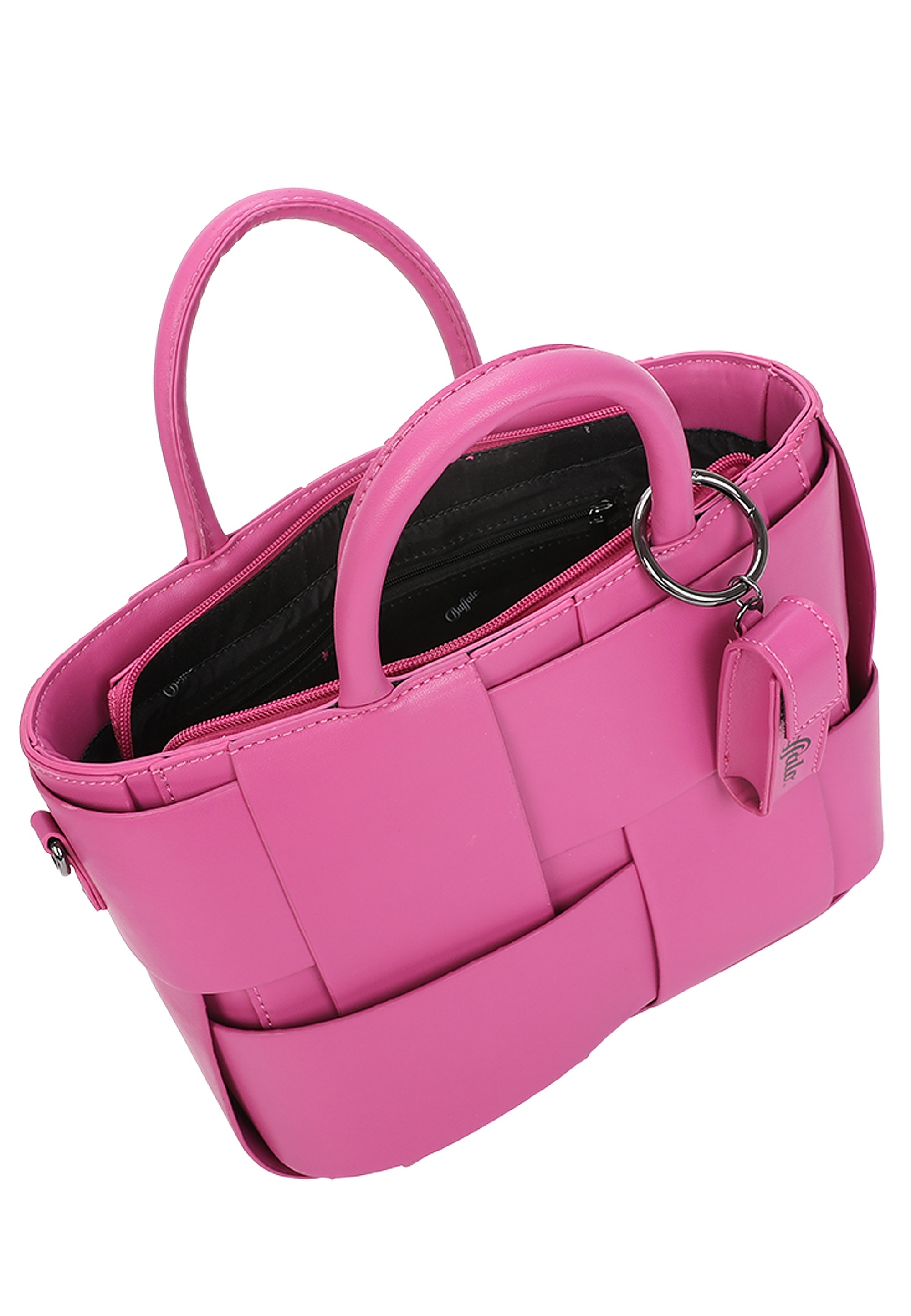 Buffalo Henkeltasche »Big Boxy Special Big Weave«, inkl. verstell- und abnehmbarem Schultergurt