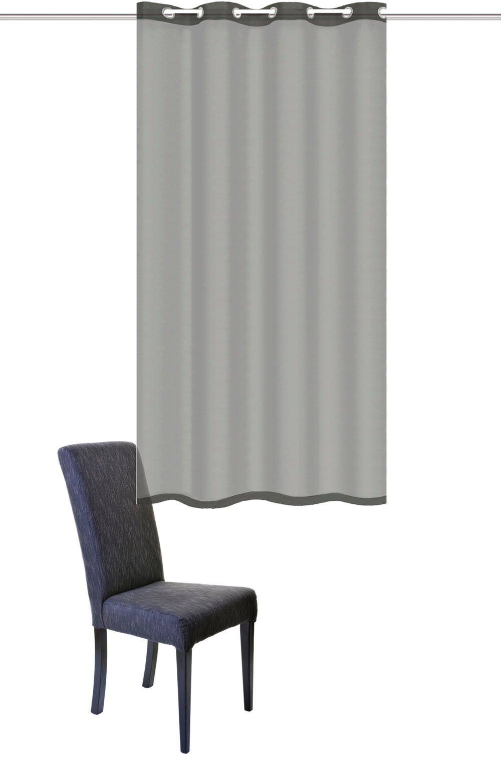 Thumbnail - Home Basics "DOLLY" Ösen 1 Stk. tlg. Ösenschal DOLLY