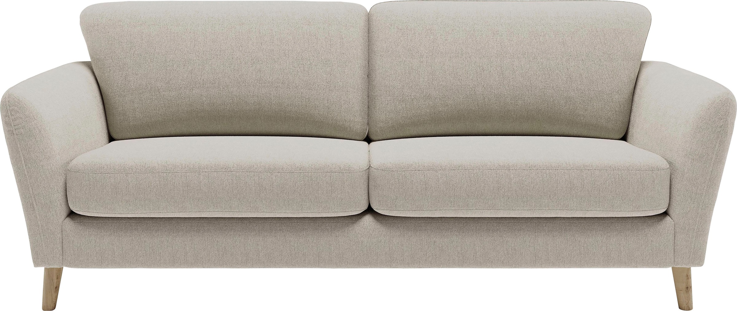 Home affaire 3-Sitzer "MARSEILLE 3er Sofa 206 cm, Cord, Flachgewebe, Strukt günstig online kaufen
