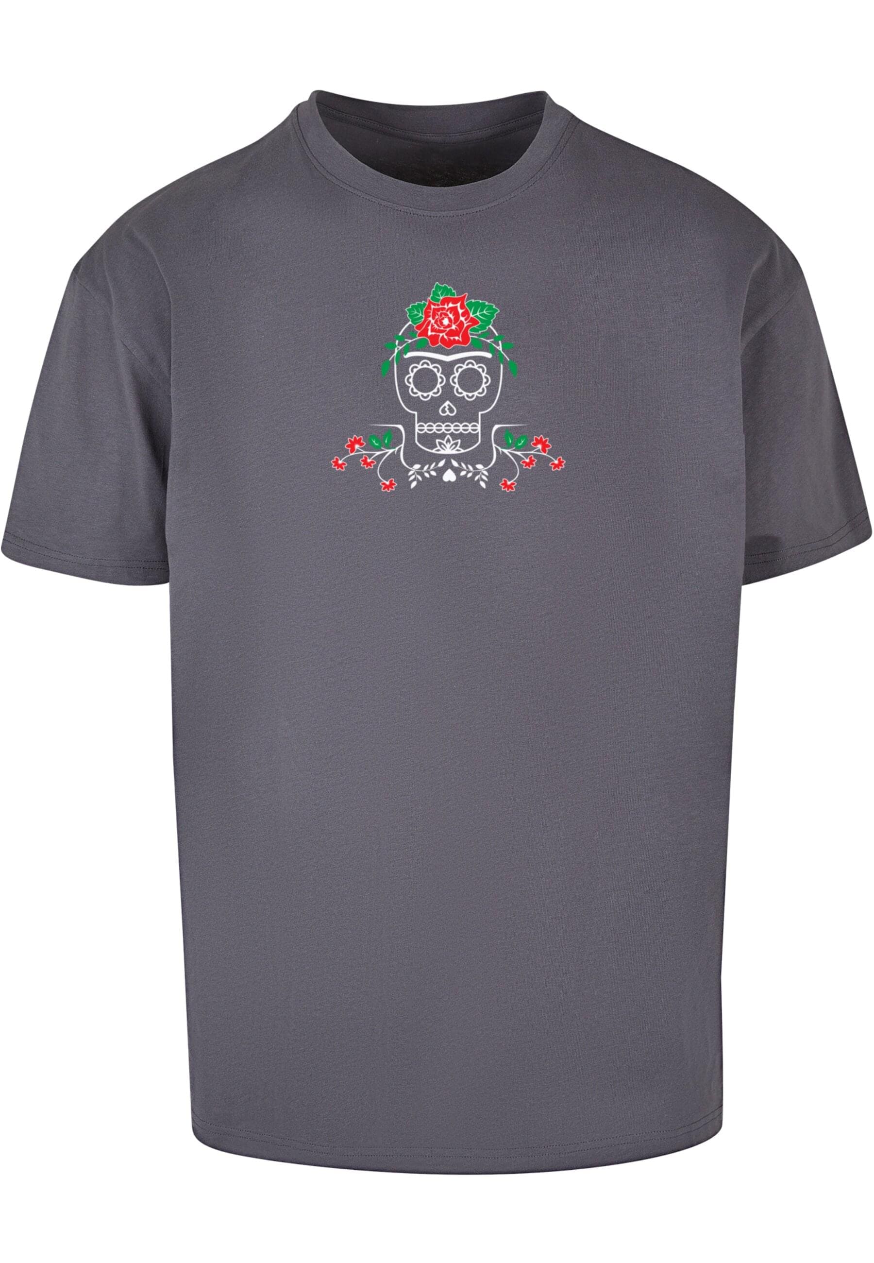 Merchcode T-Shirt "Merchcode Herren Frida Kahlo - Death Heavy Oversize Tee" günstig online kaufen
