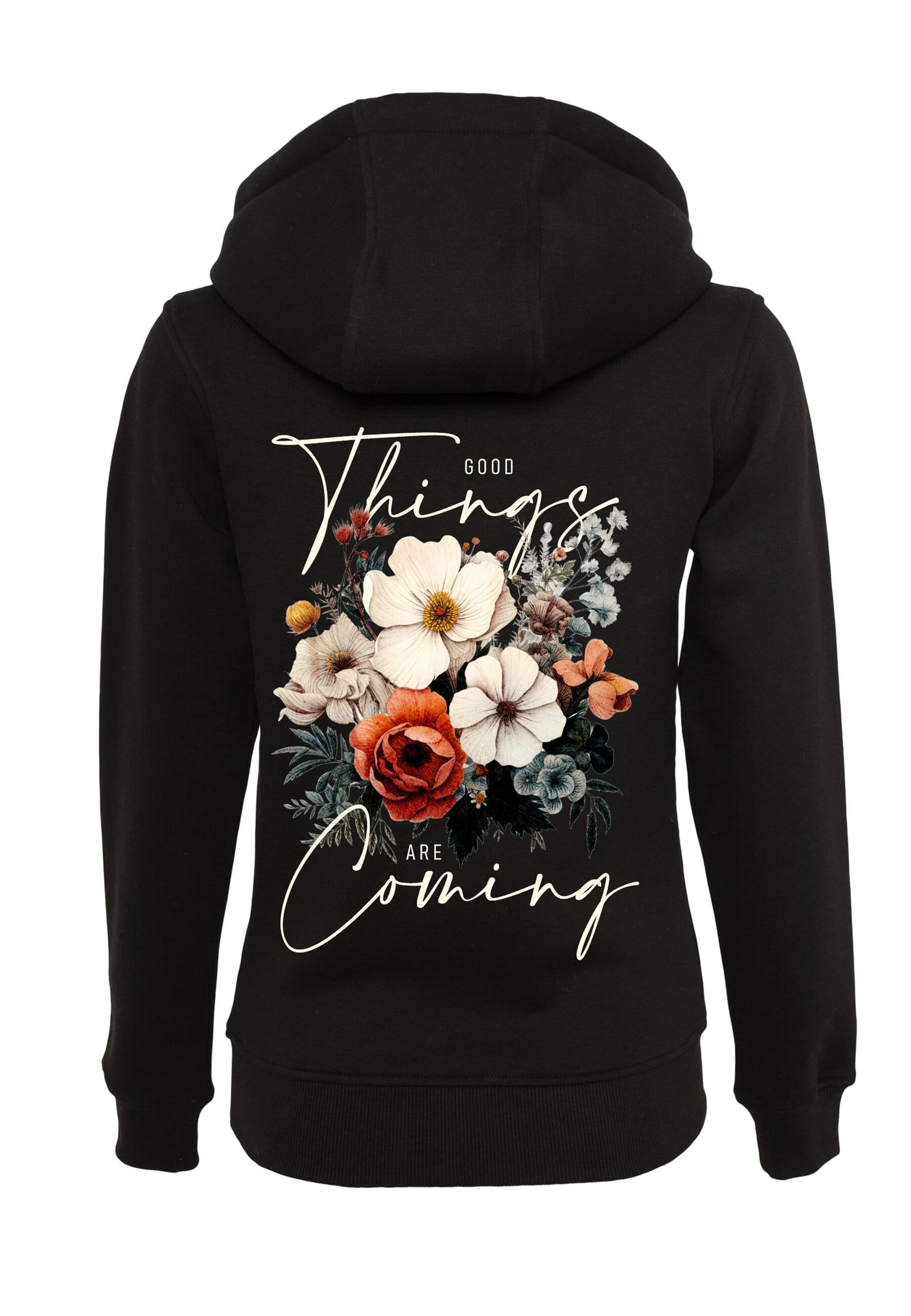CLOUD 5IVE Kapuzenpullover "CLOUD 5IVE Ladies Good Things Coming Black Hood günstig online kaufen