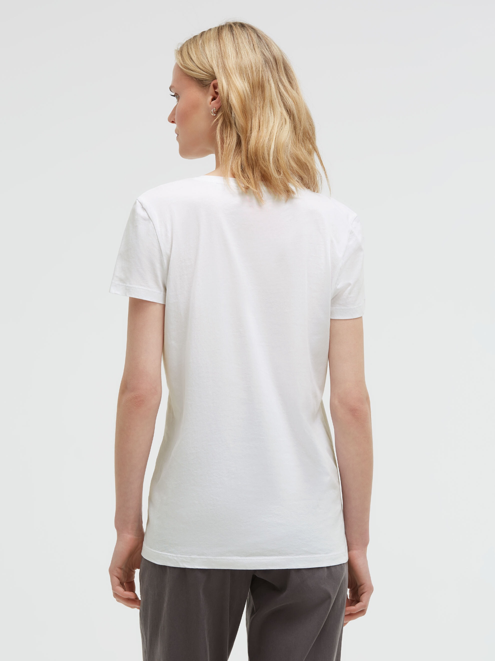 SOCCX V-Shirt aus Baumwolle