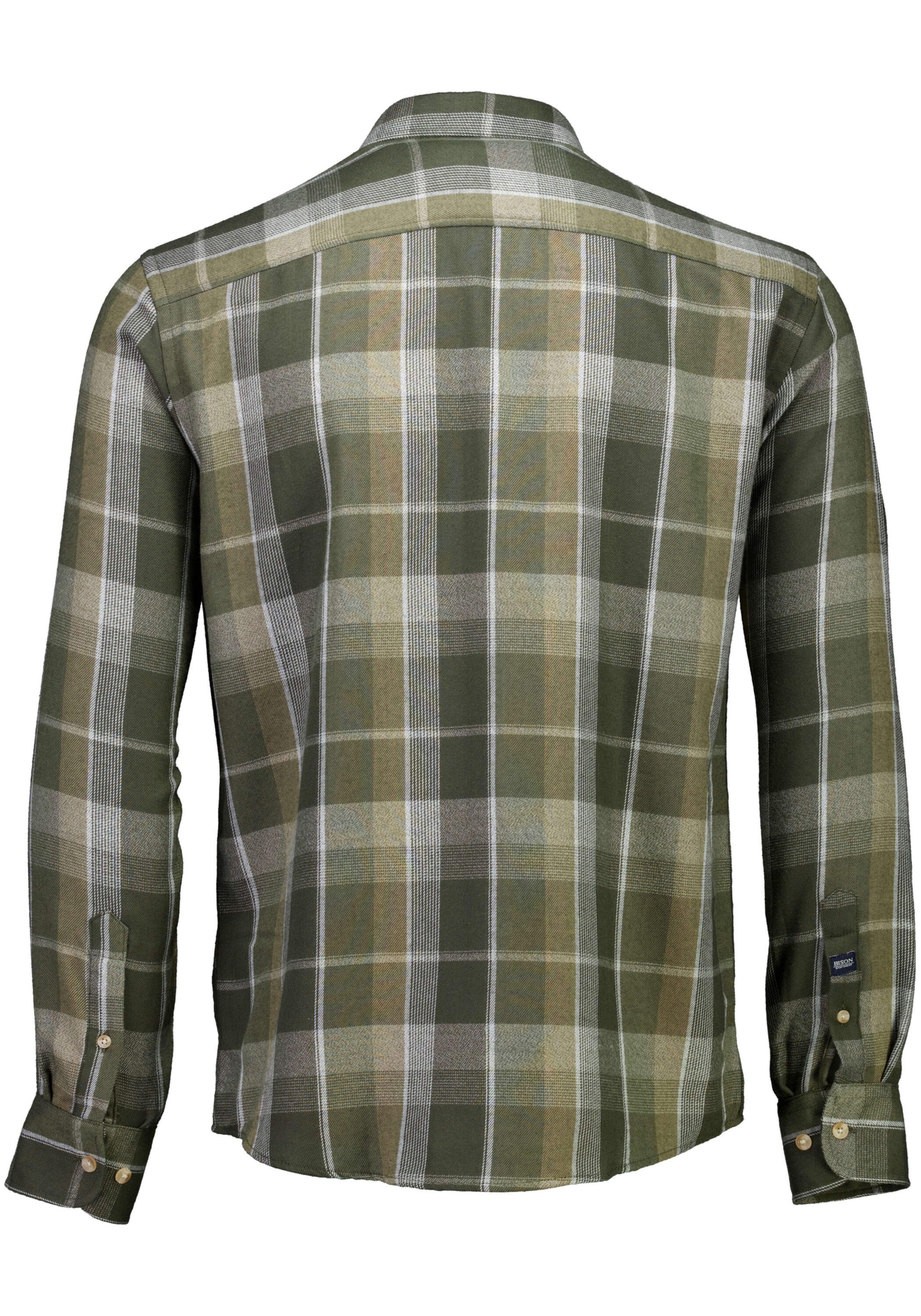 BISON Flanellhemd "Freizeithemd Regular Fit" günstig online kaufen