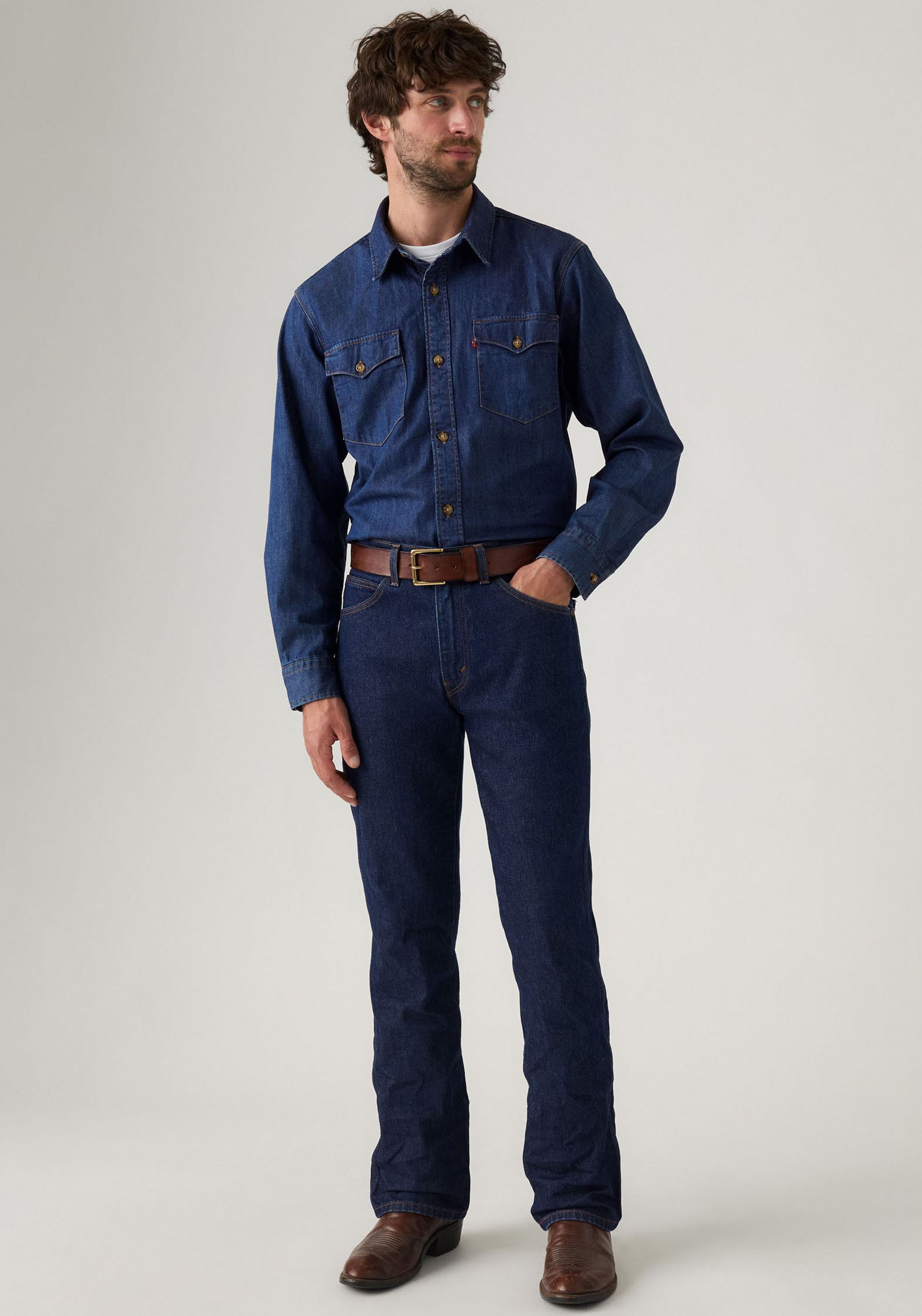 Thumbnail - Levis Bootcut-Jeans "537™ WESTERN BOOTCUT" im 5-Pocket-Style