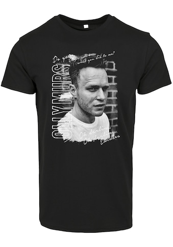 Merchcode Kurzarmshirt »Herren Olly Murs Lyrics ...