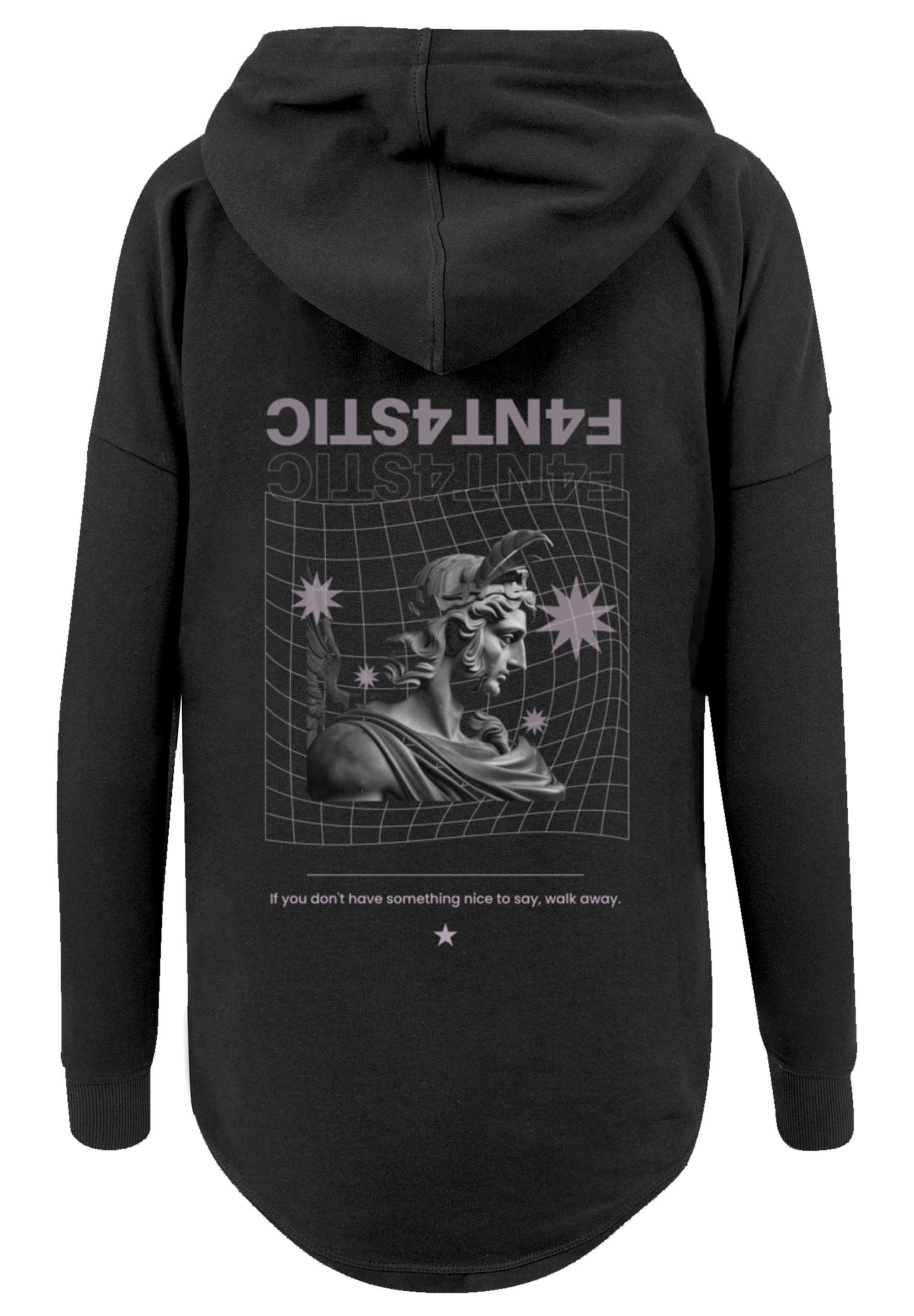 F4NT4STIC Kapuzenpullover "SCULPTURE HOODIE WALK AWAY", Print