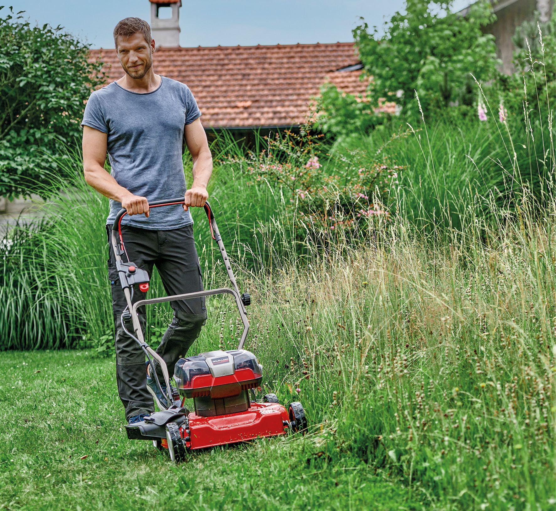 Einhell Akkurasenmäher »GE-CM 36/48 Li M-Solo« ohne Akku und Ladegerät
