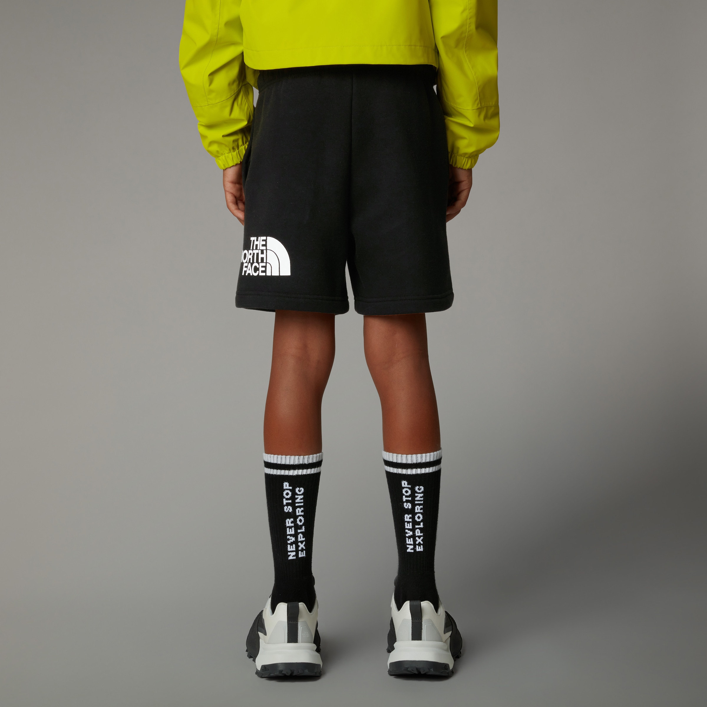 The North Face Sweatshorts »Regulär geschnittene Baumwoll-Shorts für Jungen«, (1 tlg.)