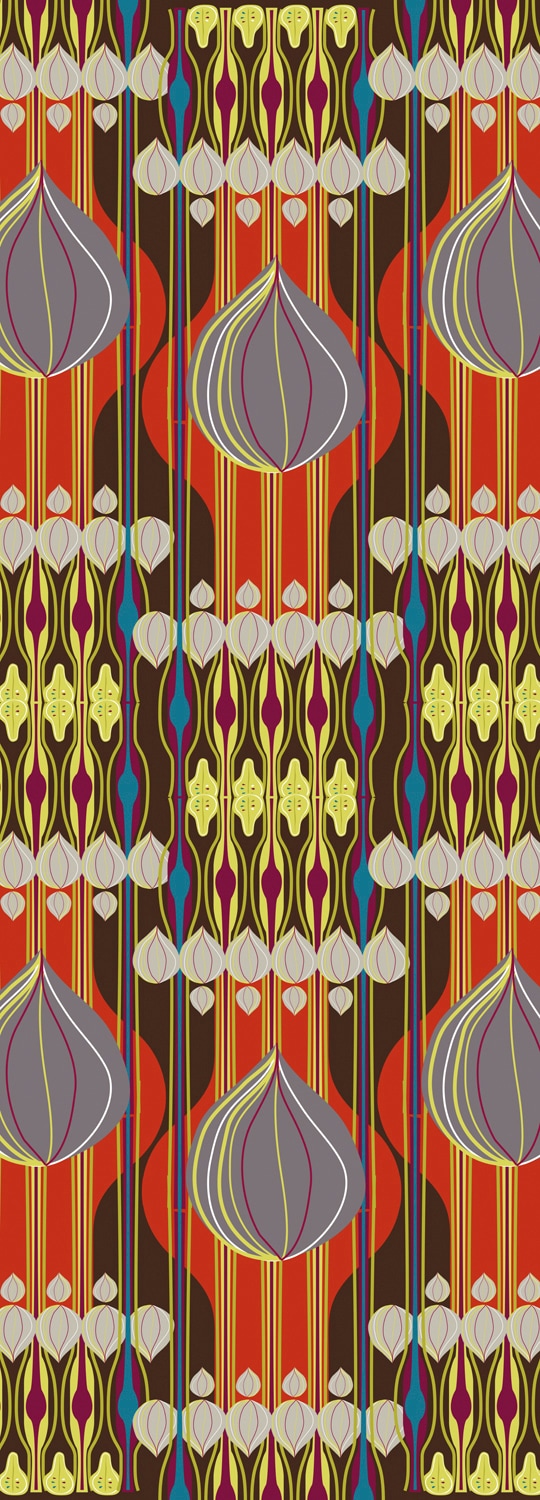queence Vinyltapete »Felisa« 90 x 250 cm selbs...