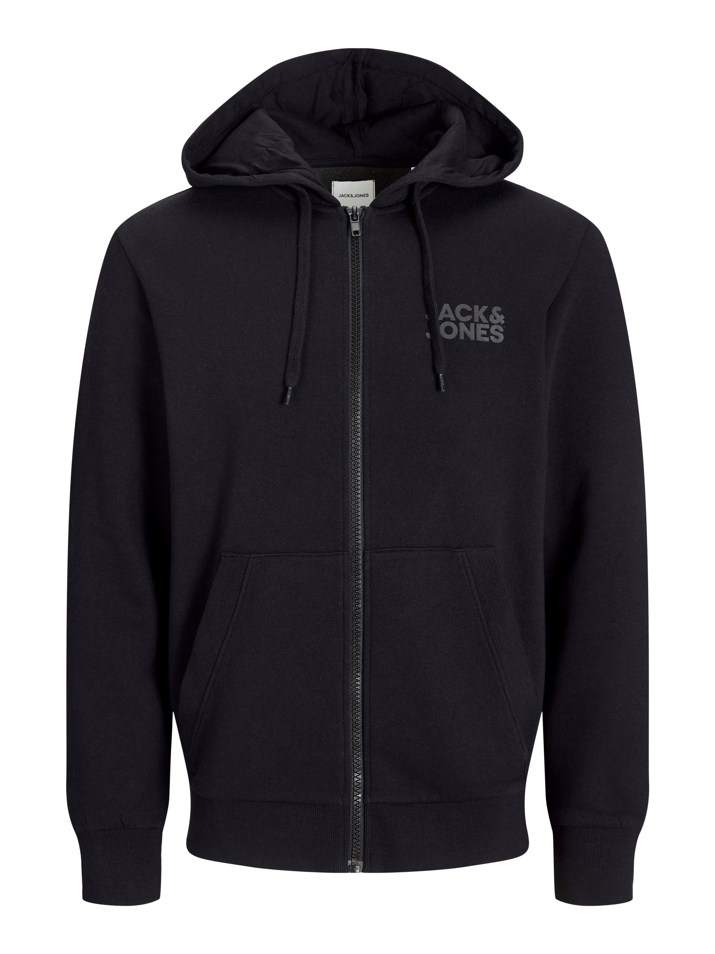 Jack & Jones Kapuzensweatjacke »JJECORP LOGO SWEAT ZIP HOOD«