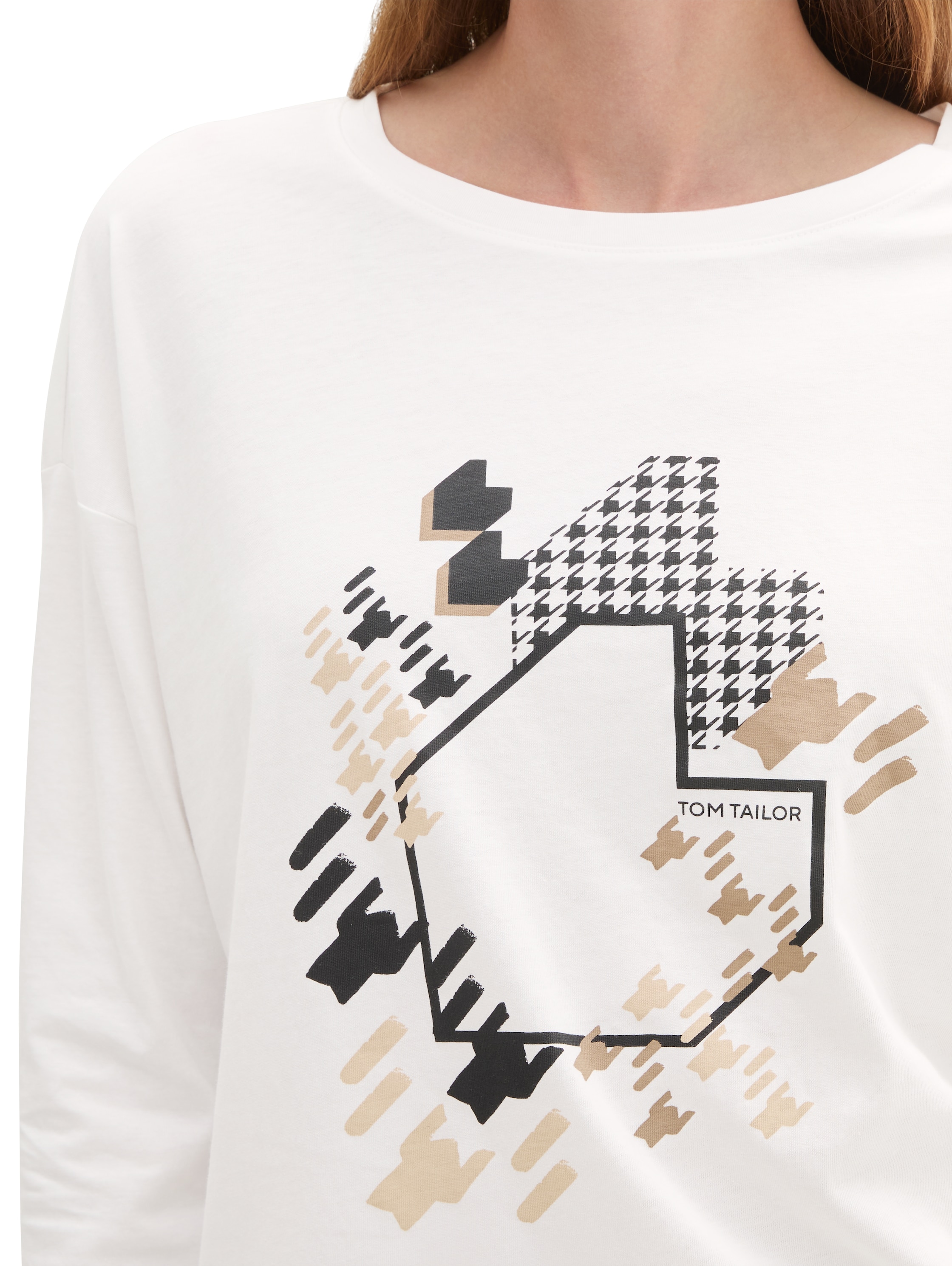 Thumbnail - TOM TAILOR Langarmshirt, mit Frontprint