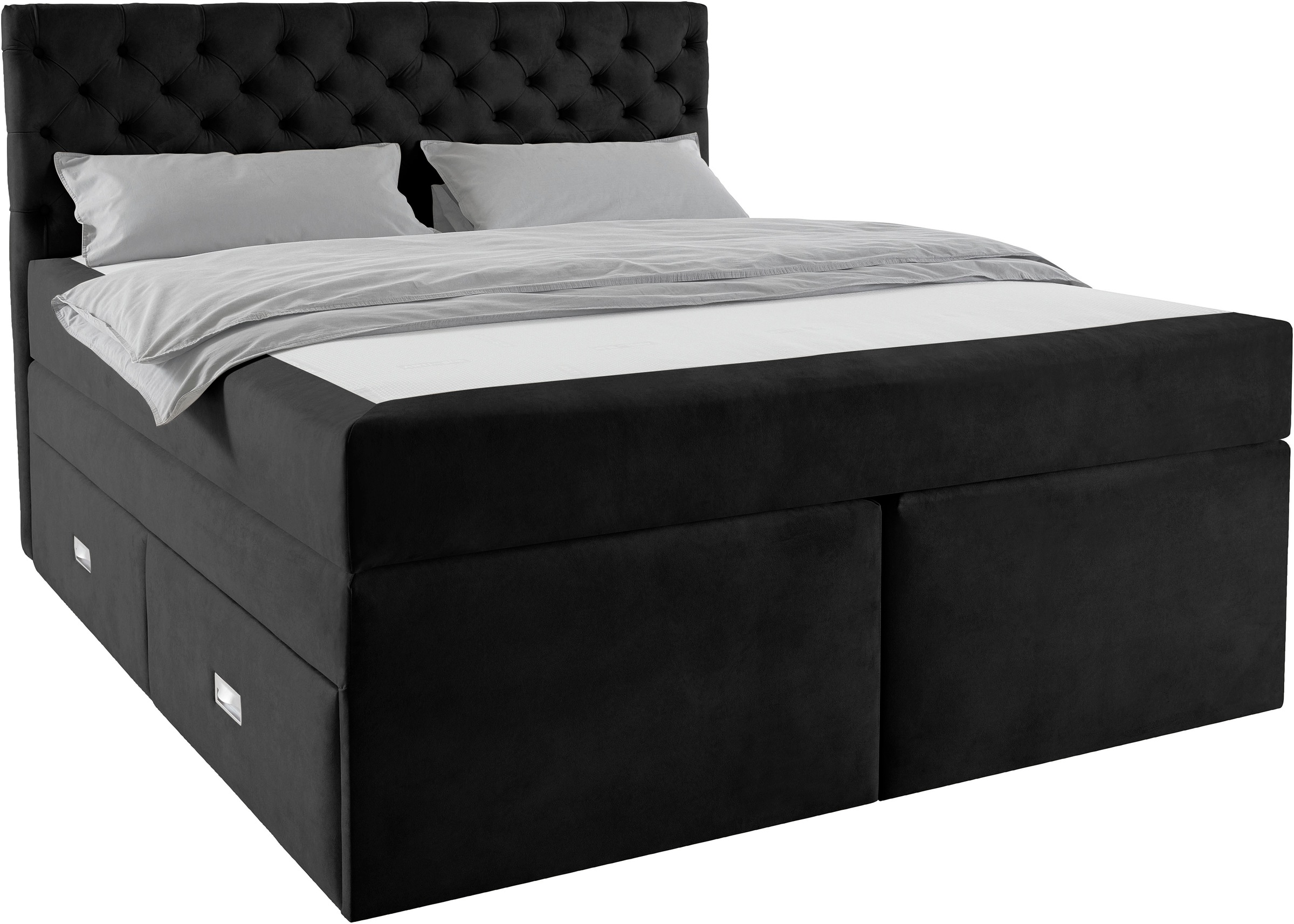 Home affaire Polsterbett "Boxbett Alvi mit Schubladen, Taschen-Federkernmat günstig online kaufen