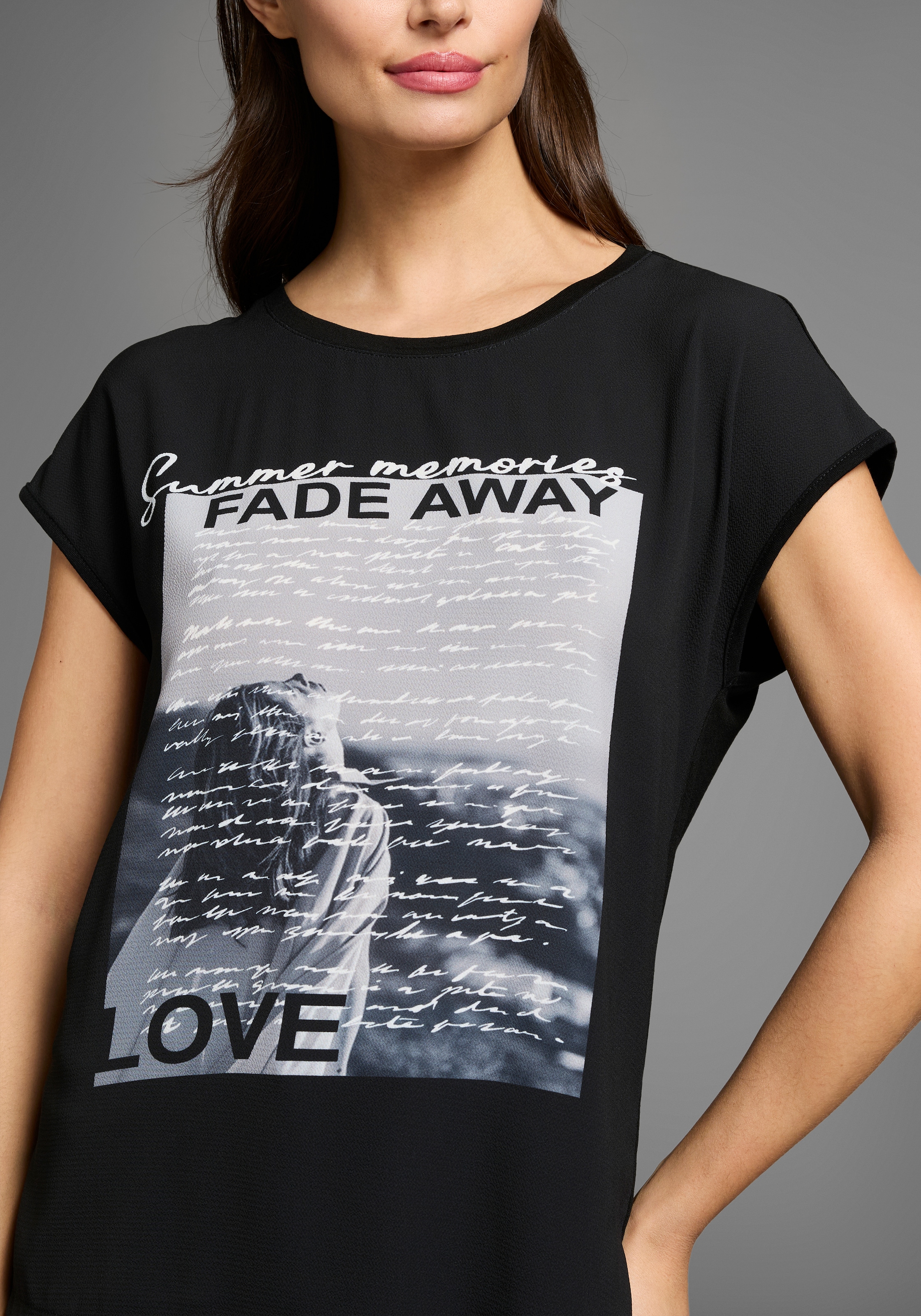 Laura Scott Shirtbluse, mit sommerlichen Fotoprint - NEUE KOLLEKTION
