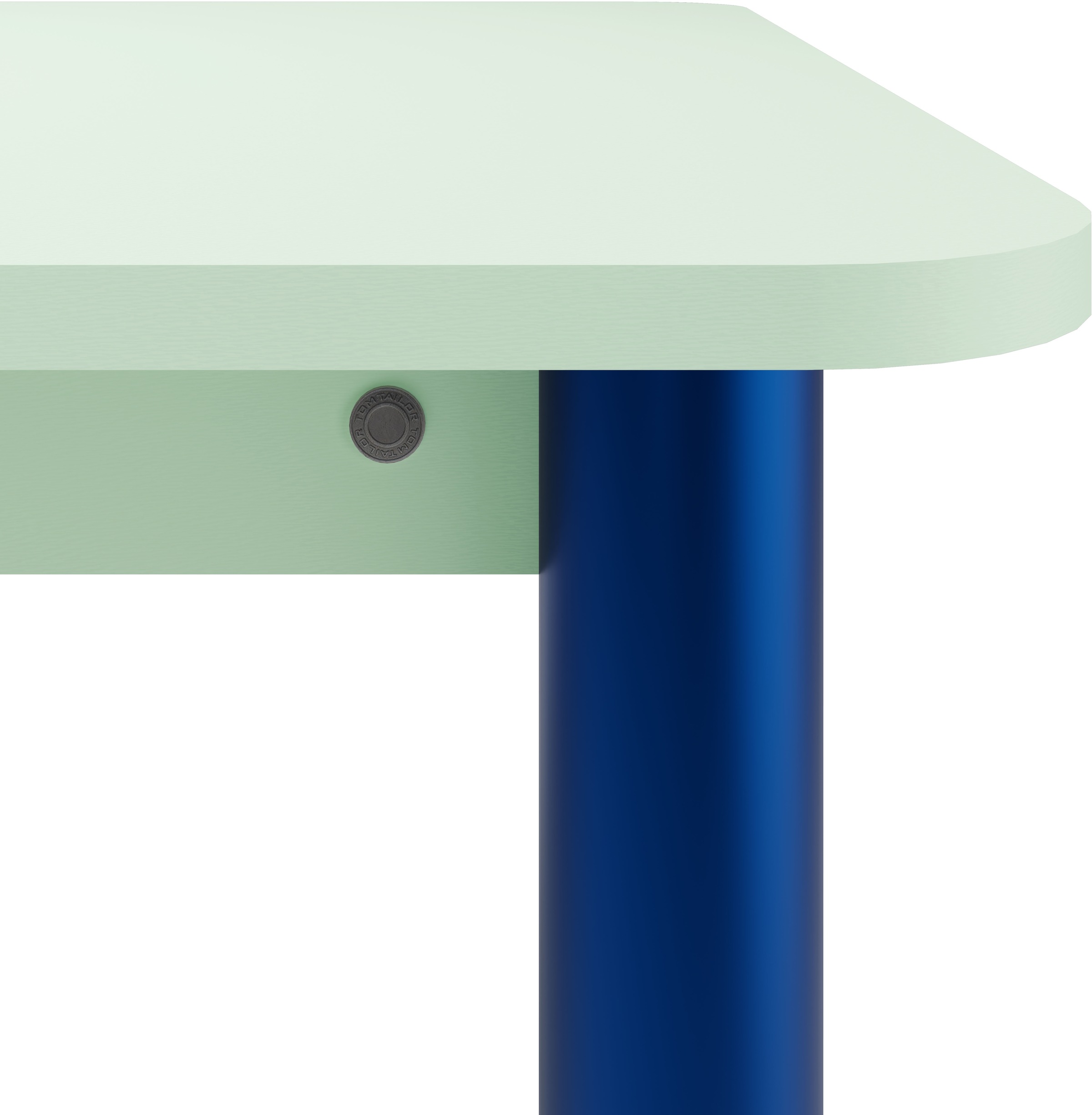 TOM TAILOR HOME Esstisch »COLOR TABLE«, (1 St.), Esstisch, 4-Fuß, 3 Größen, 3 Dekorfarben, 4 Fußfarben, ABS-Kante