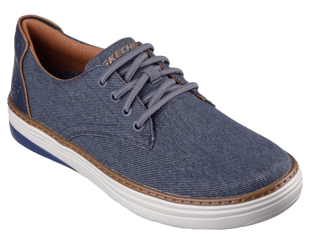 Skechers Sneaker "HYLAND-RATNER", Sommerschuh, Schnürschuh in veganer Verar günstig online kaufen