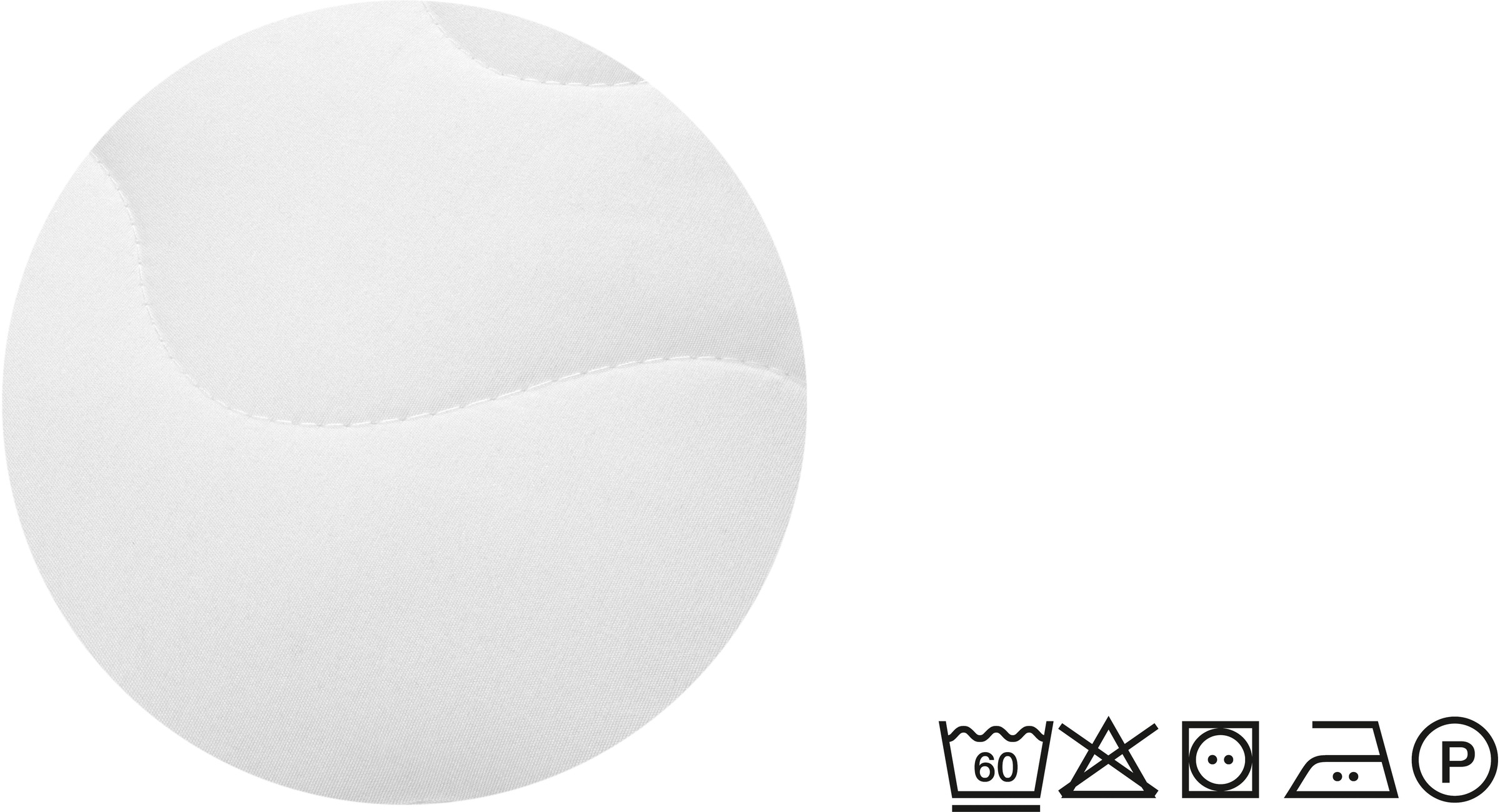 Biberna Sleep & Protect Microfaserbettdecke »Sleep & Protect Inlett "Welle"«, normal, (1 St.)