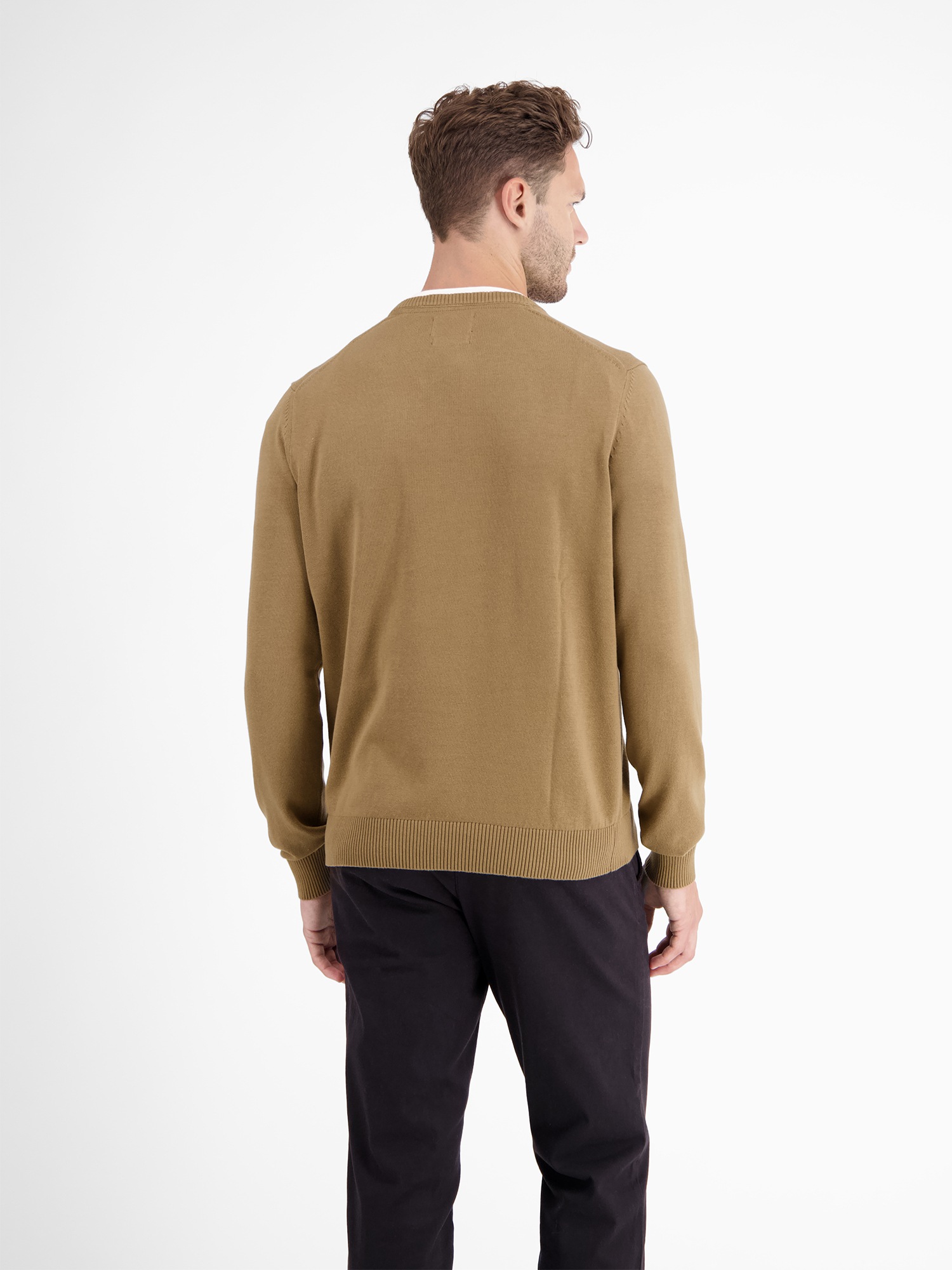 LERROS Strickpullover "LERROS Crewneck Strickpullover" günstig online kaufen