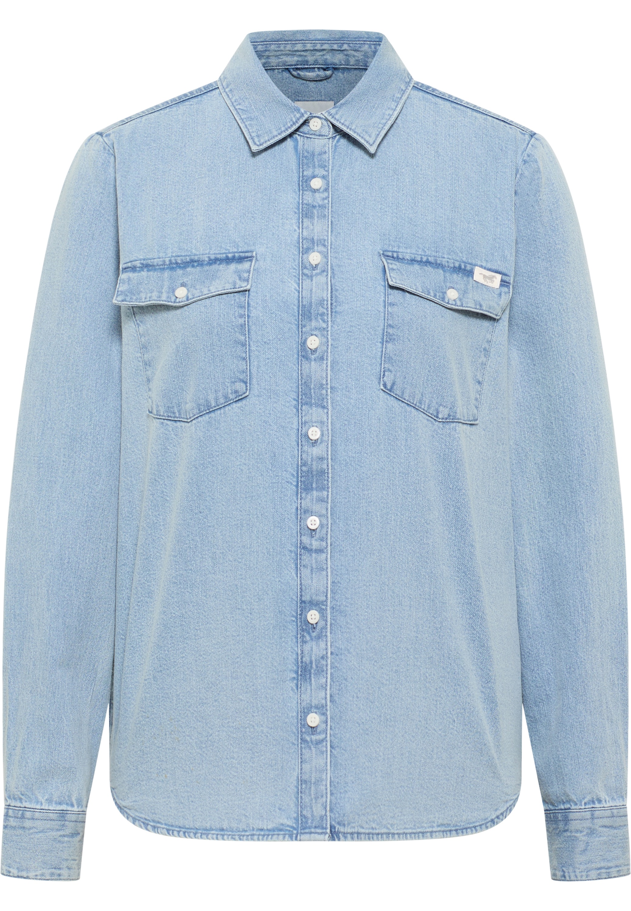 MUSTANG Hemdbluse "Damen Style Sedana Basic Shirt" günstig online kaufen