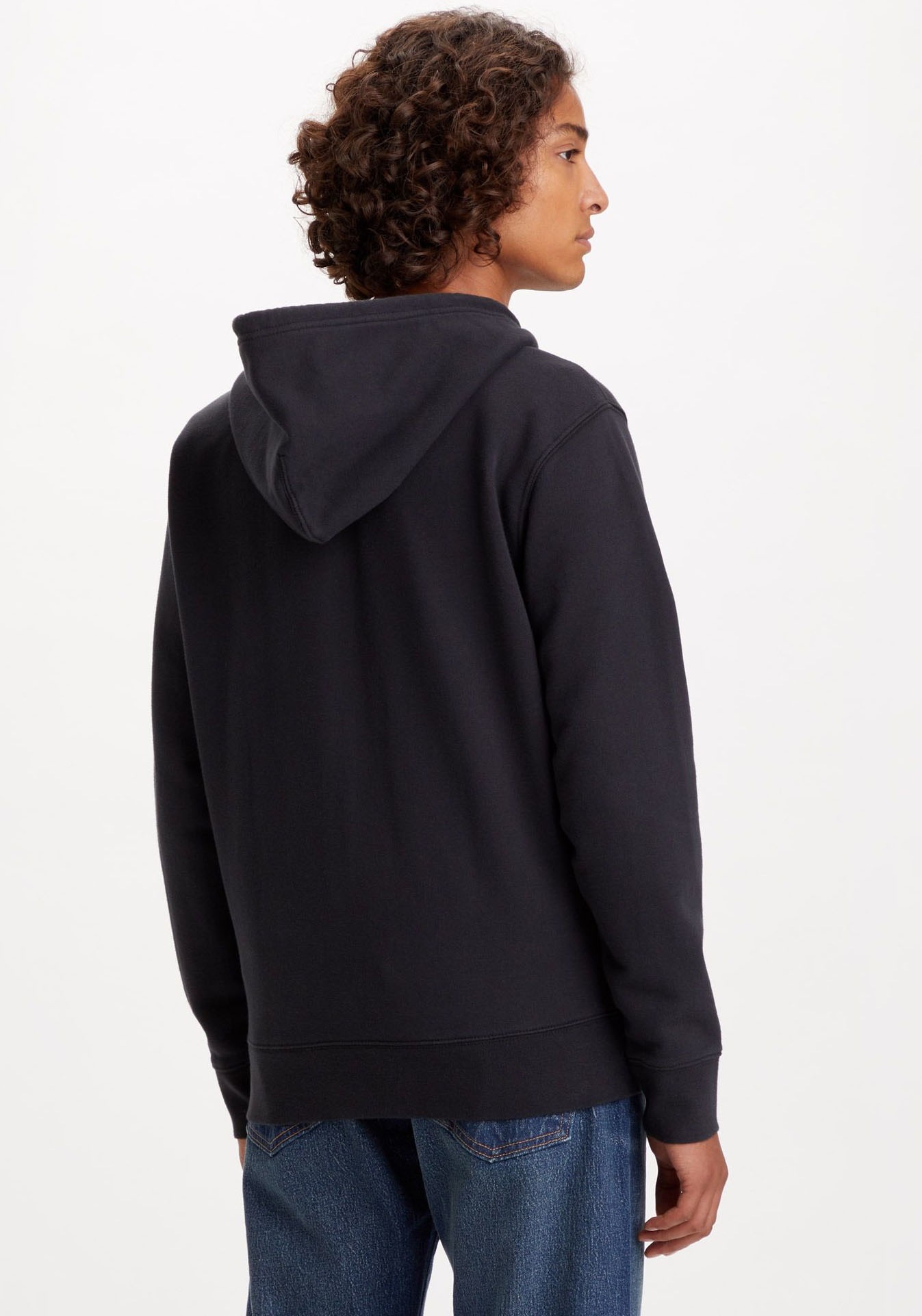 Levi's® Kapuzensweatjacke »NEW ORIGINAL ZIP UP« mit Logo-Stickerei und Kängurutasche