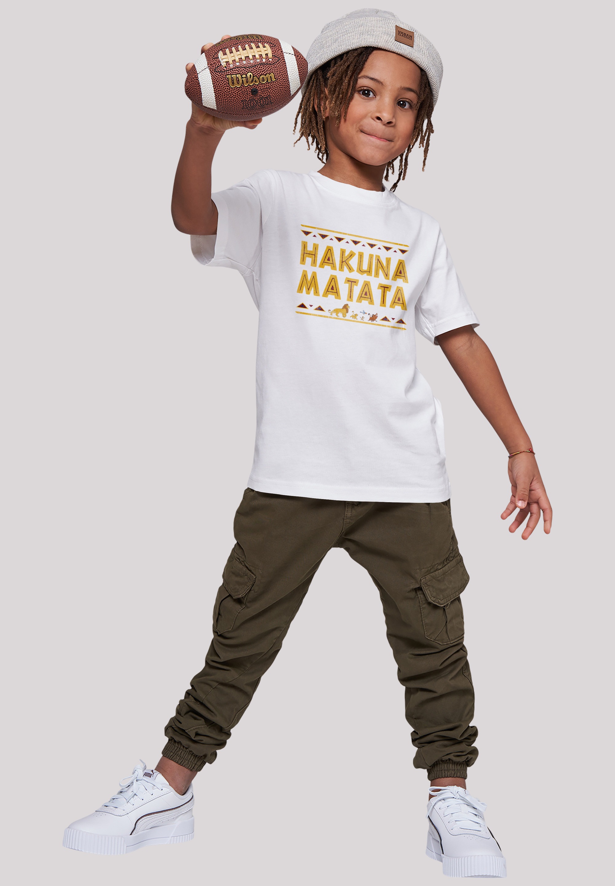 F4NT4STIC T-Shirt »Disney König Löwen Merch,Jungen,Mädchen,Bedruckt Hakuna Kinder,Premium Matata«, der BAUR kaufen | Unisex